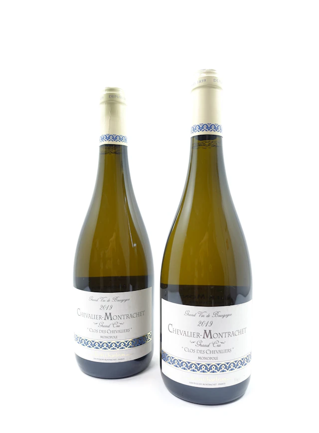 2 bts CHEVALIER MONTRACHET 2019 Grand Cru Clos des Chevaliers. Jean Chartron