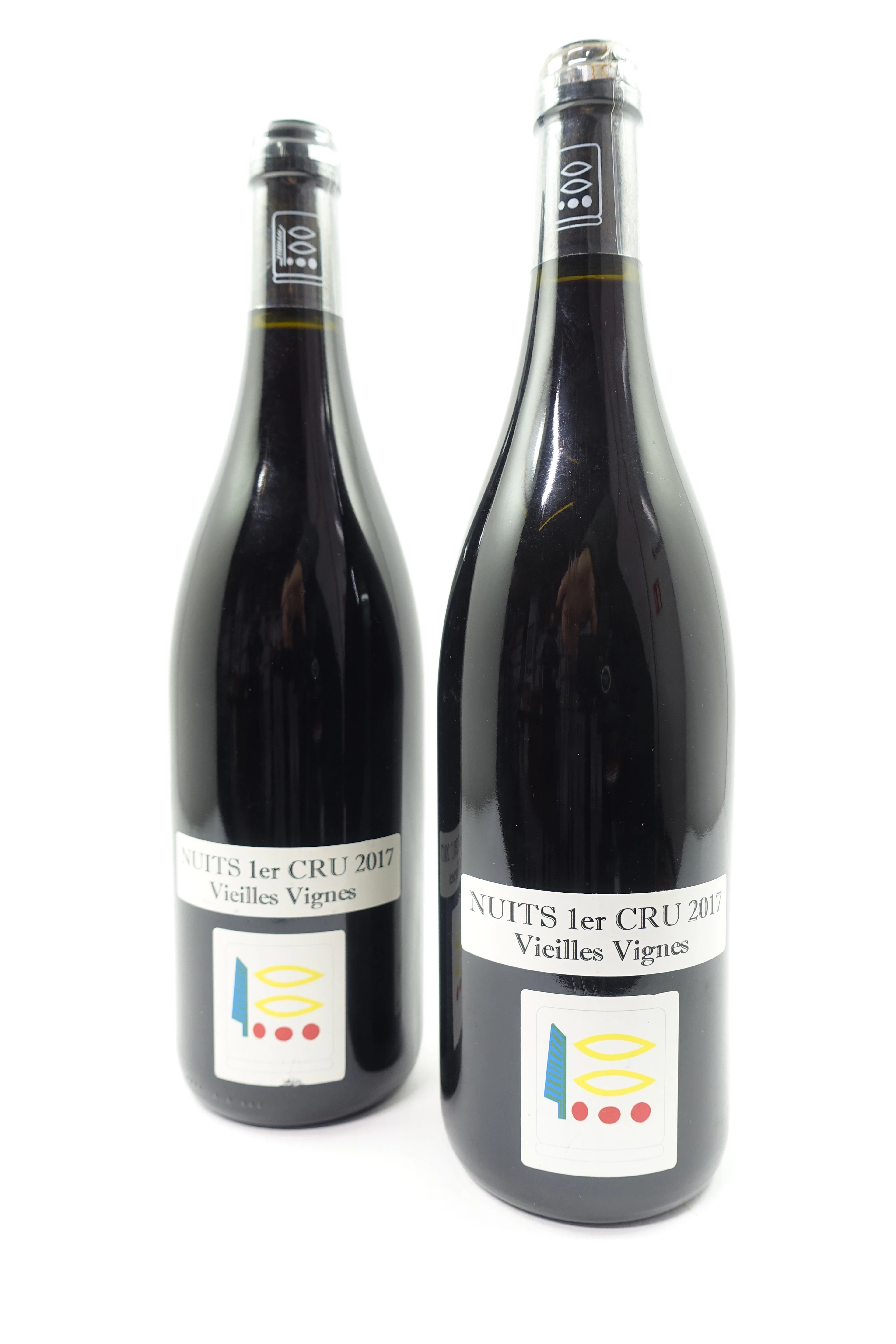 2 bts NUITS SAINT GEORGES 2017 1er cru Vieilles Vignes. Domaine Prieuré Roch