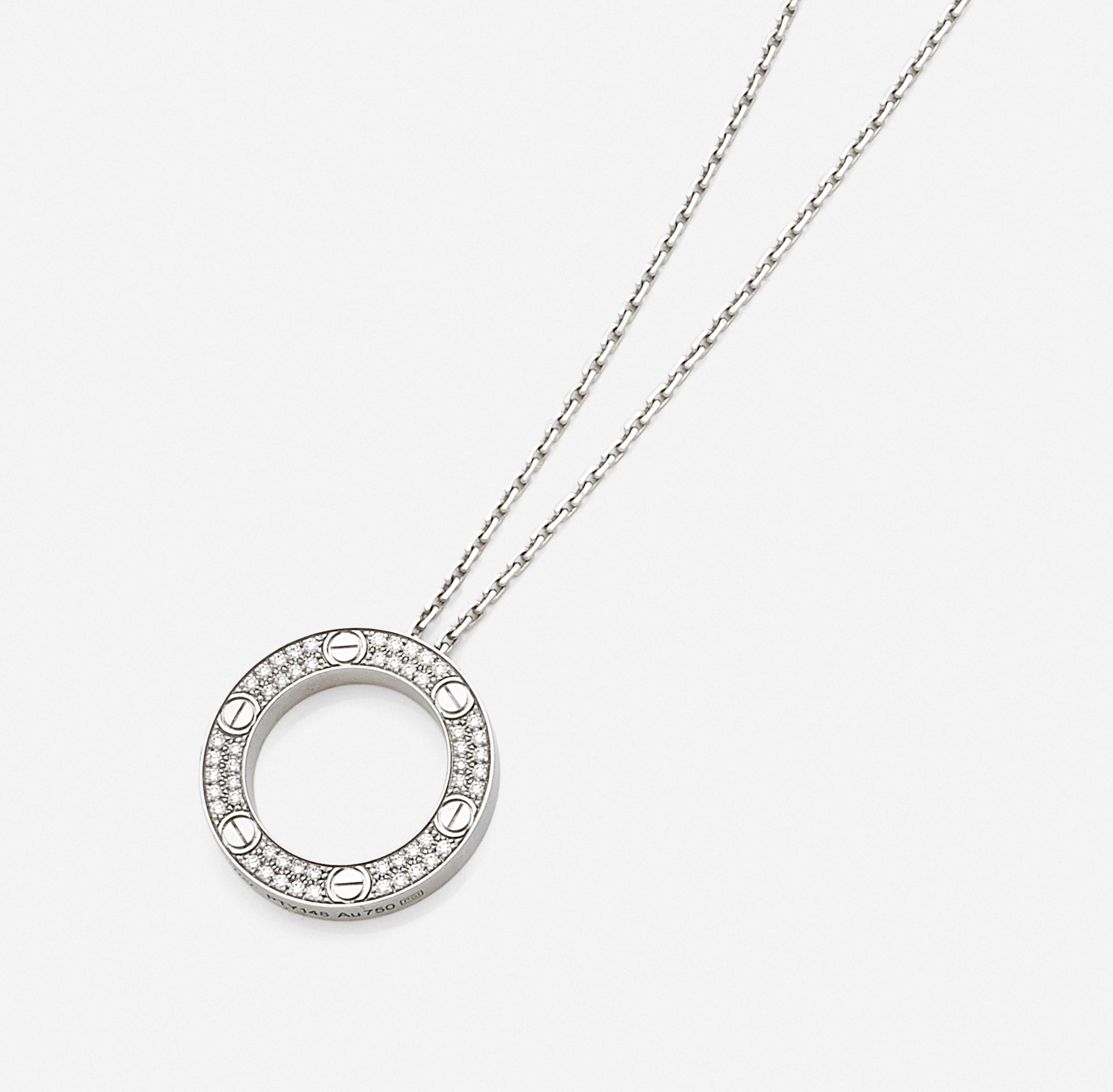 CARTIER Collier pendentif "Love"