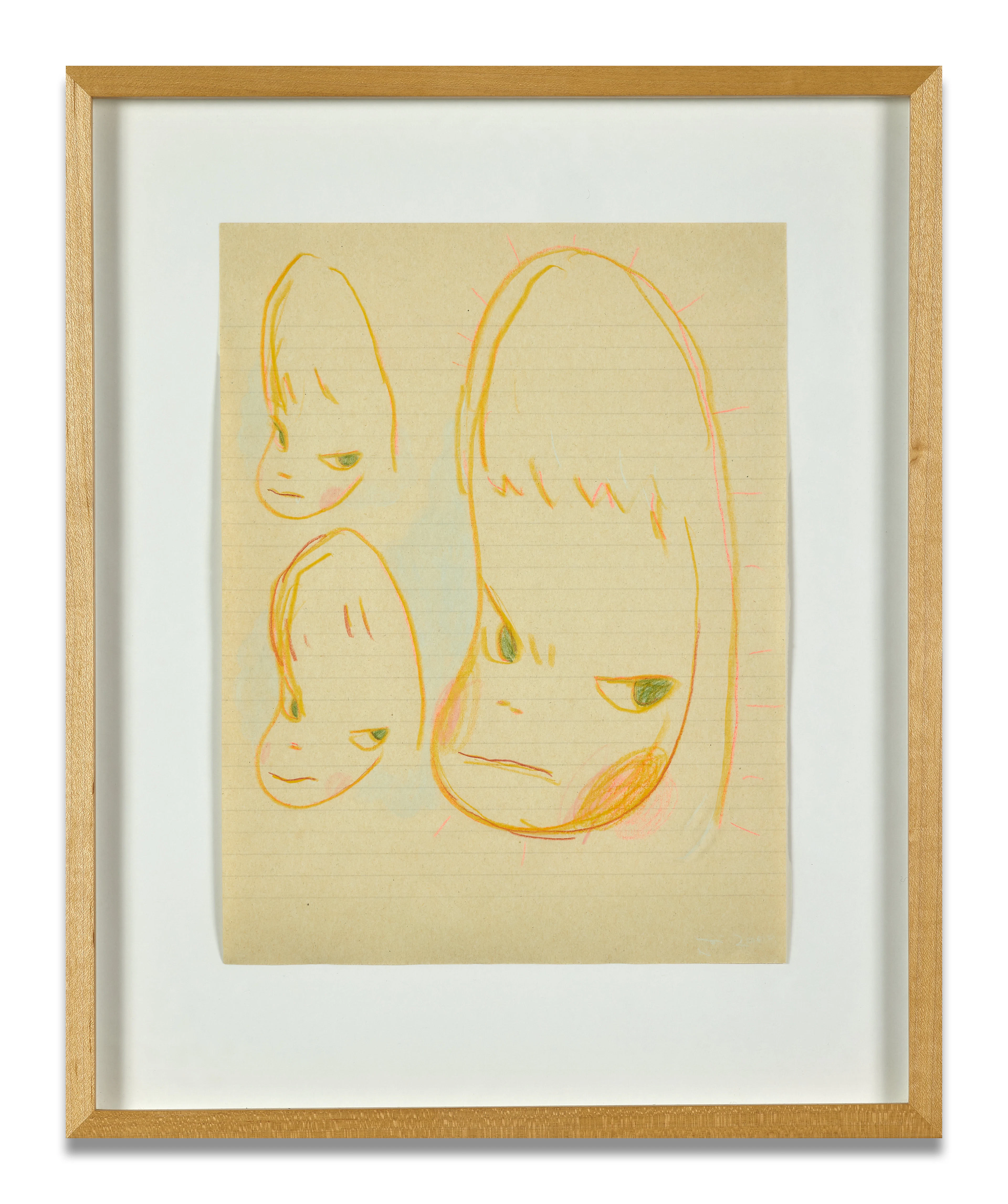 Yoshitomo NARA 1959- Untitled (Portrait Drawing) - 2000