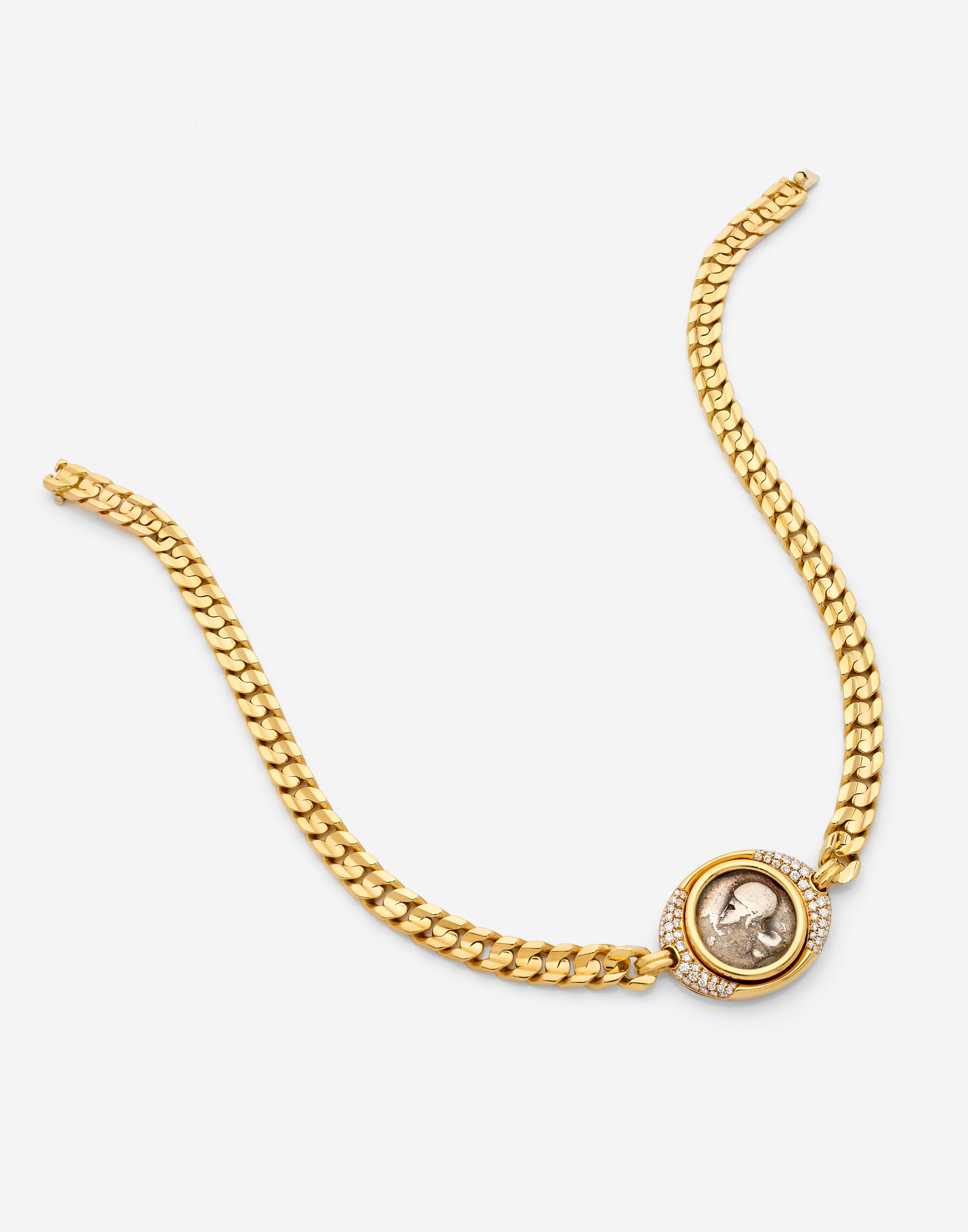BULGARI Collier "Monete"