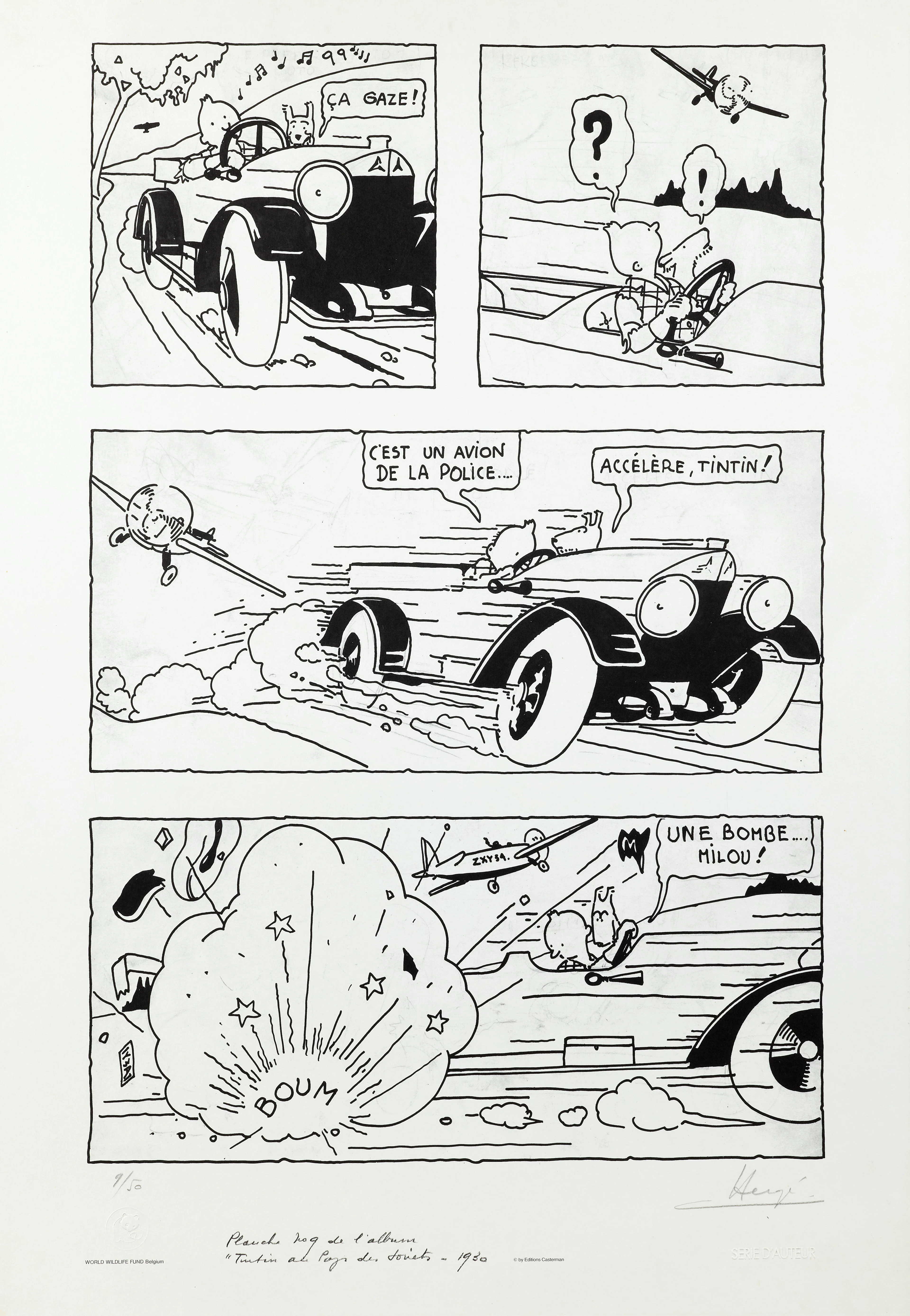 HERGÉ Tintin au pays des Soviets