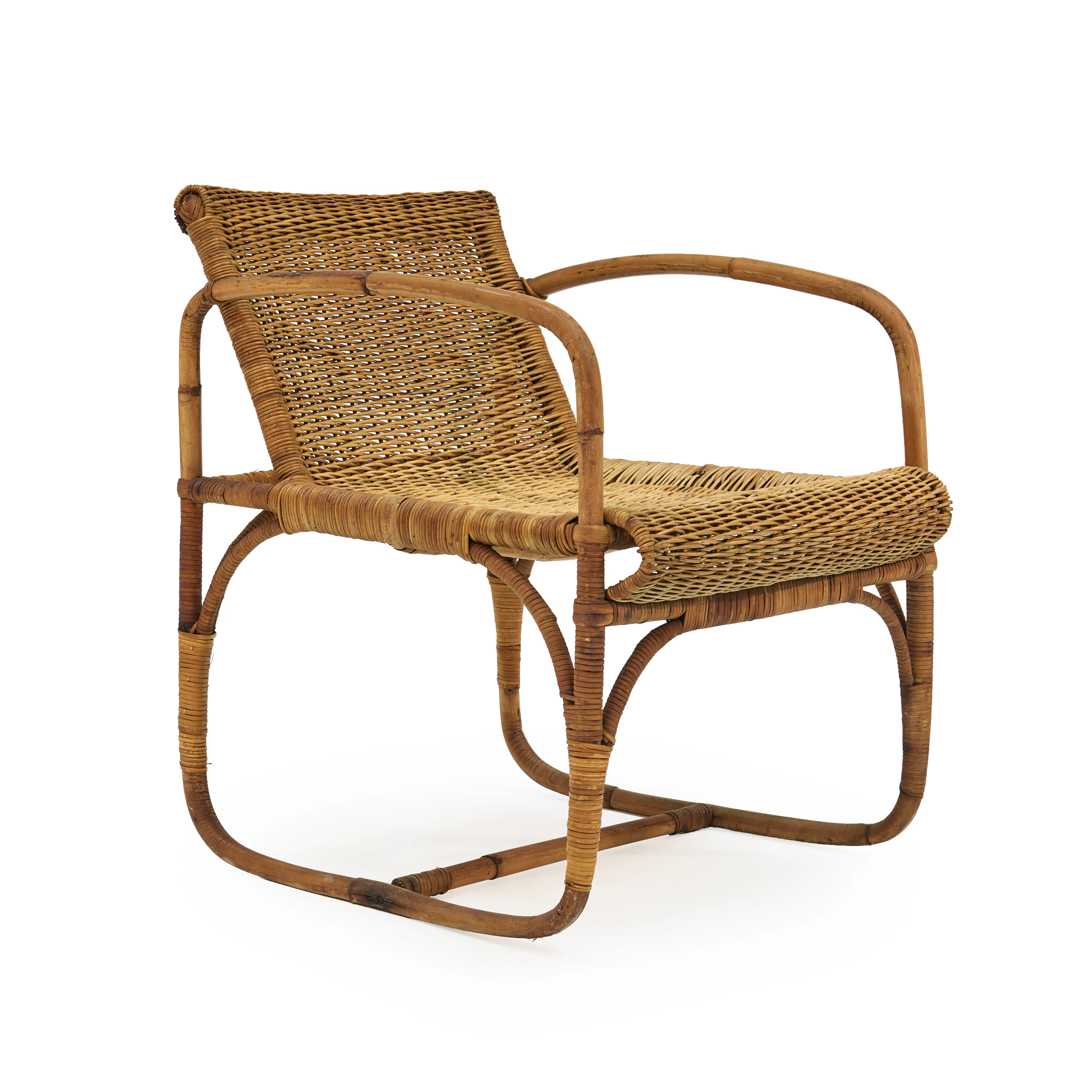 Erich DIECKMANN 1896-1944 Fauteuil - modèle créé en 1923