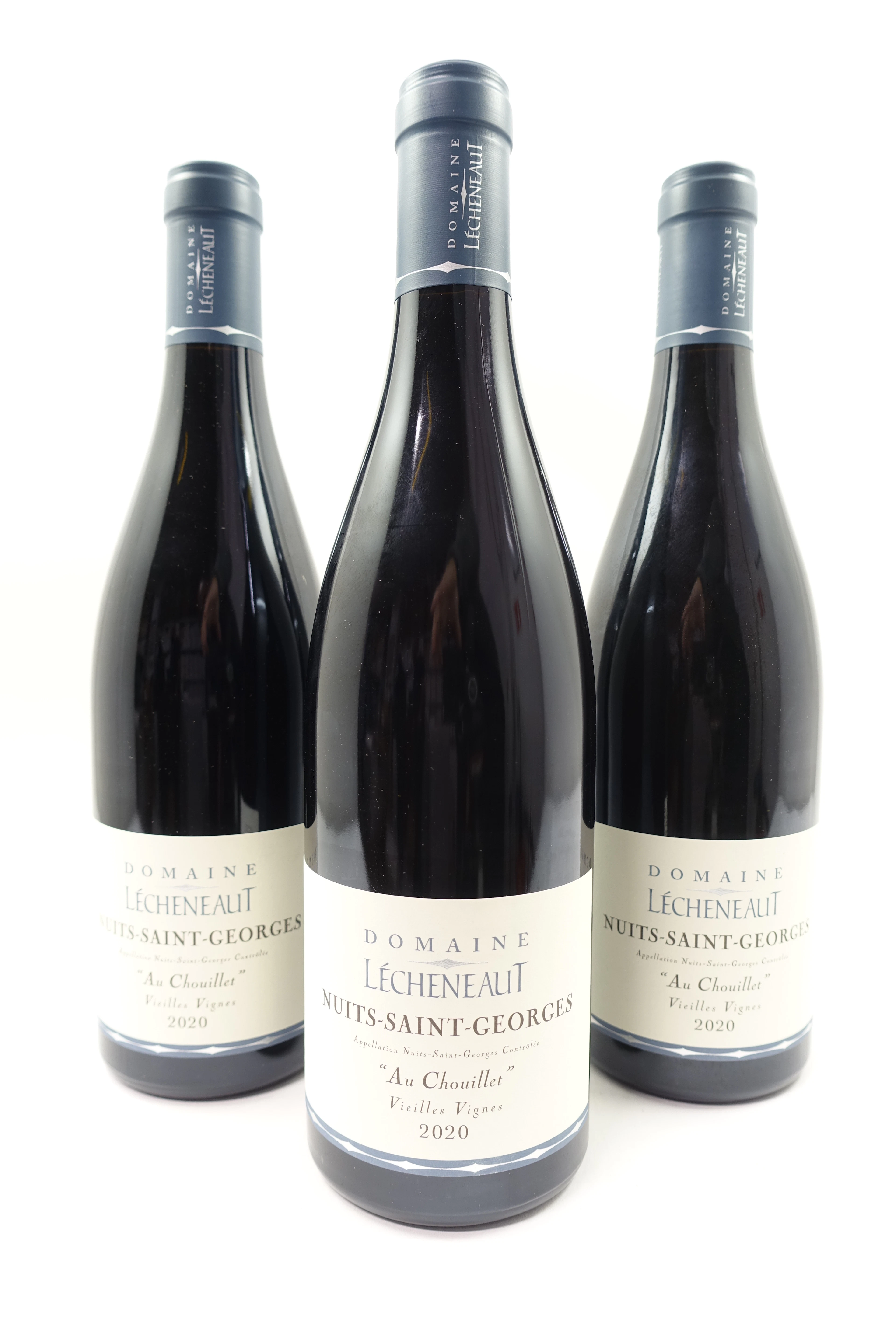 6 bts NUITS SAINT GEORGES 2020 Au Chouillet Vieilles Vignes. Domaine