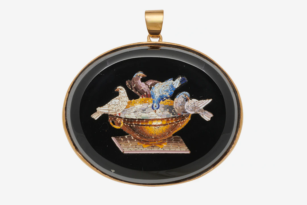 Pendentif "Colombes de Pline"