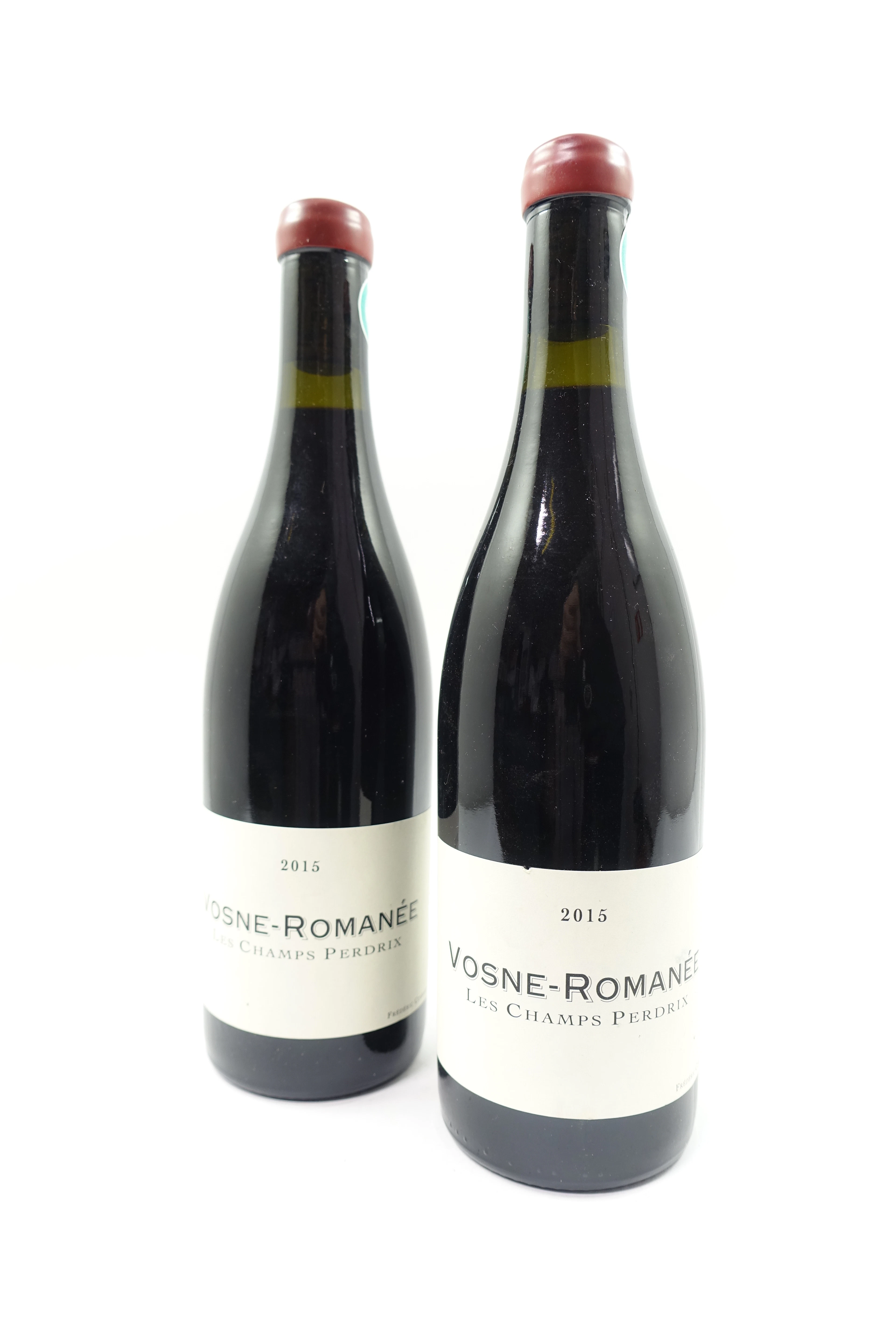 2 bts VOSNE ROMANEE 2015 Les Champs Perdrix. Frédéric Cossard