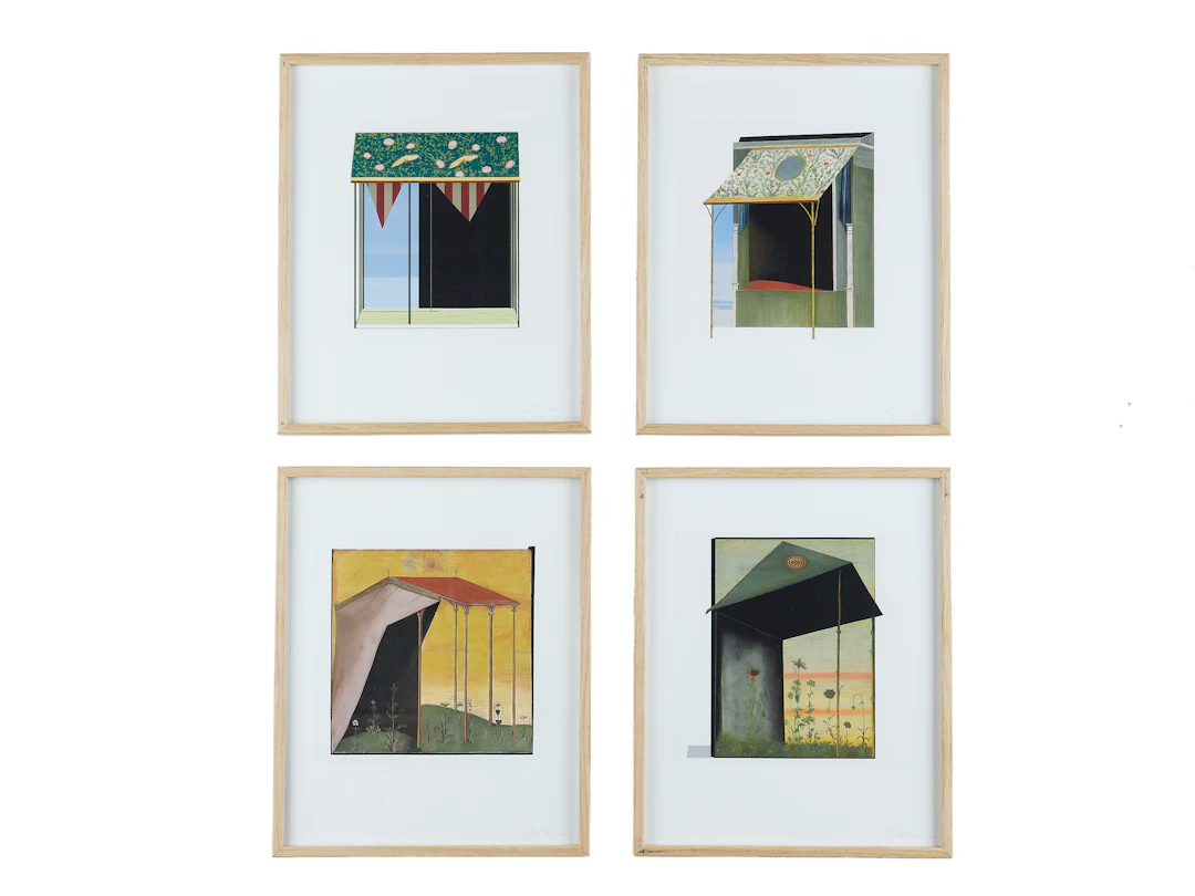 Carlo MORRONE Né en 1988 Ensemble de quatre œuvres - 2024
