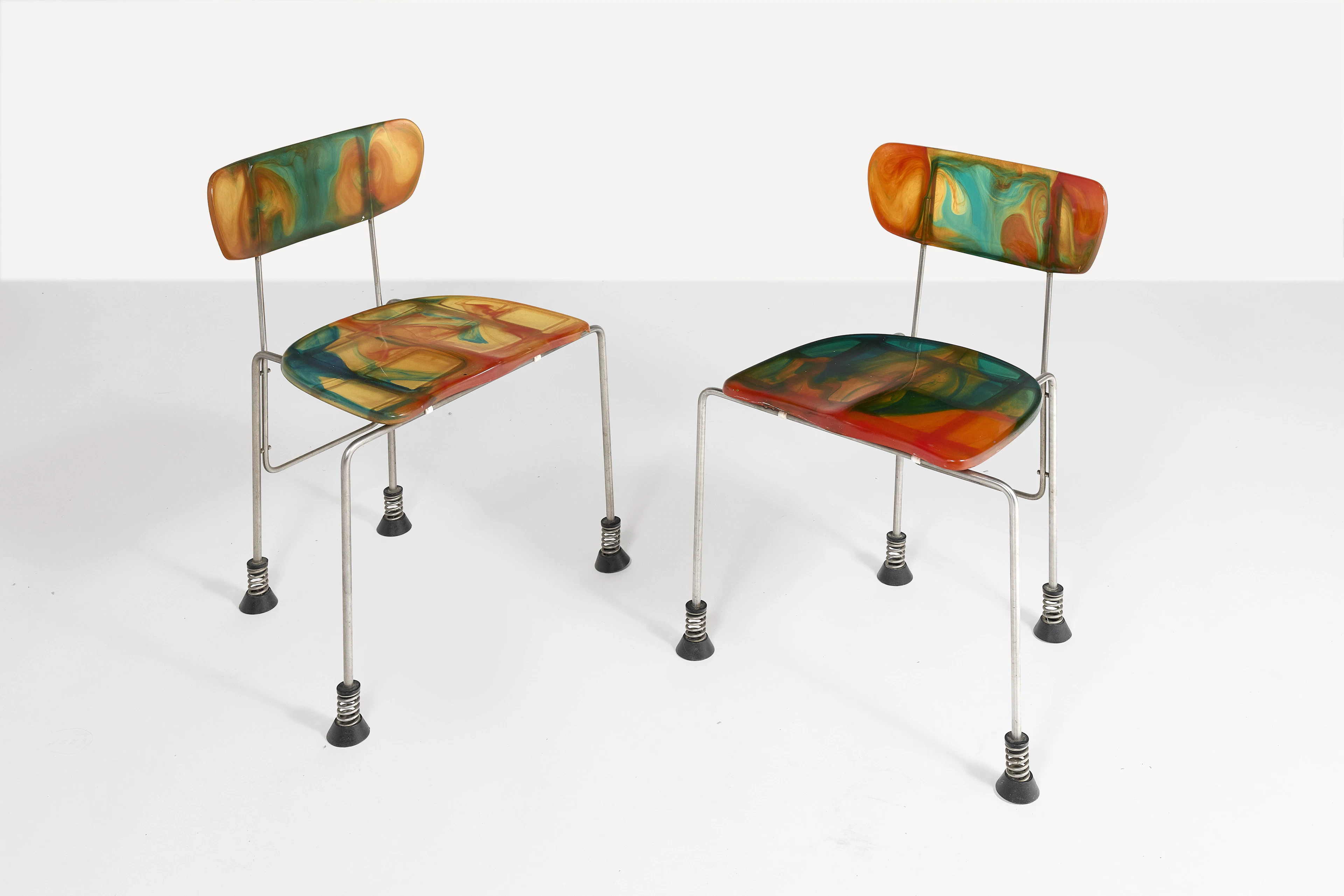 Paire de chaises « Broadway » – circa 1993