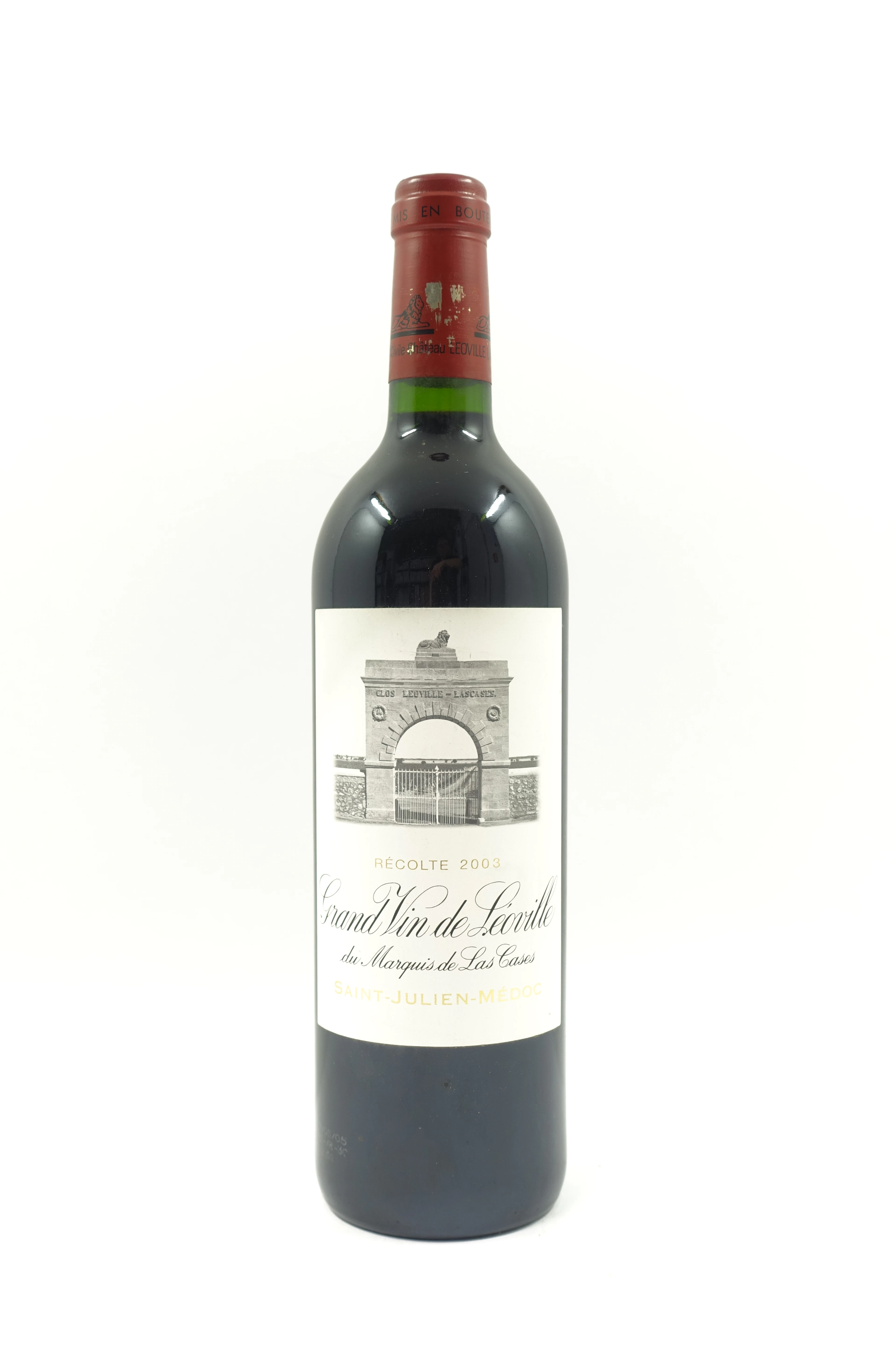 1 bt CH LEOVILLE LAS CASES 2003 2è GC Saint Julien