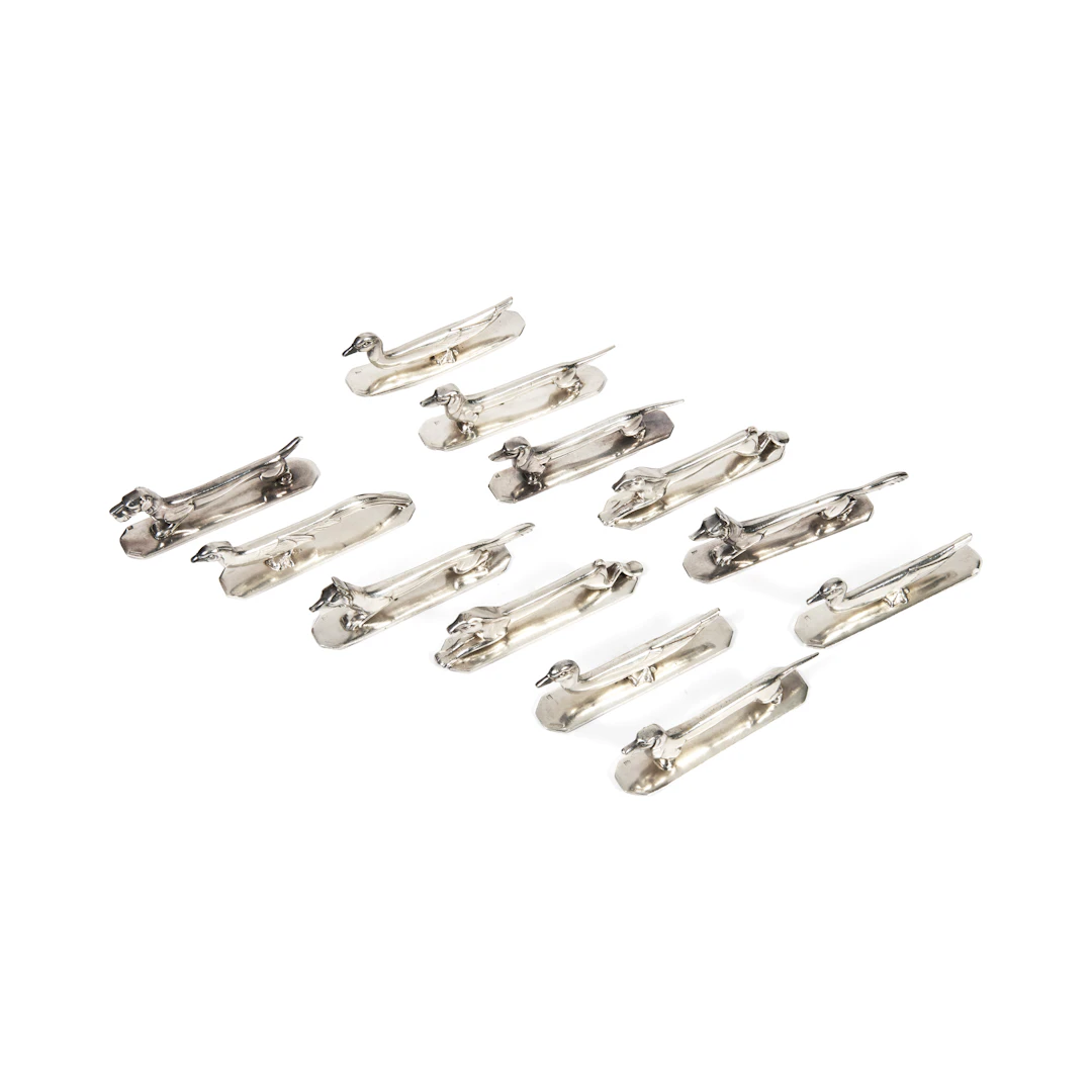 APOLLO Ensemble de porte-couteaux zoomorphes