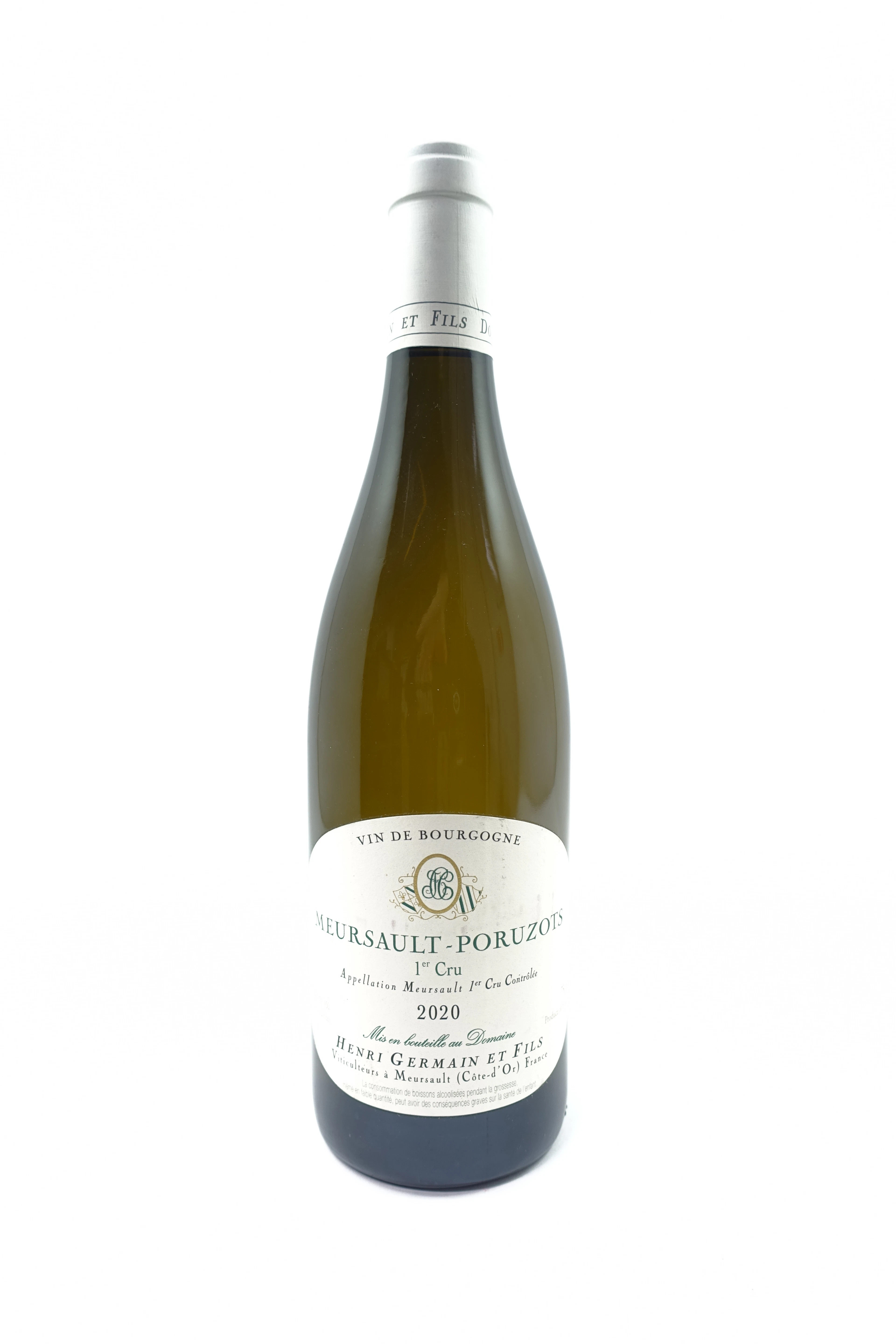 1 bt MEURSAULT 2020 1er Cru Poruzots. Henri Germain & Fils
