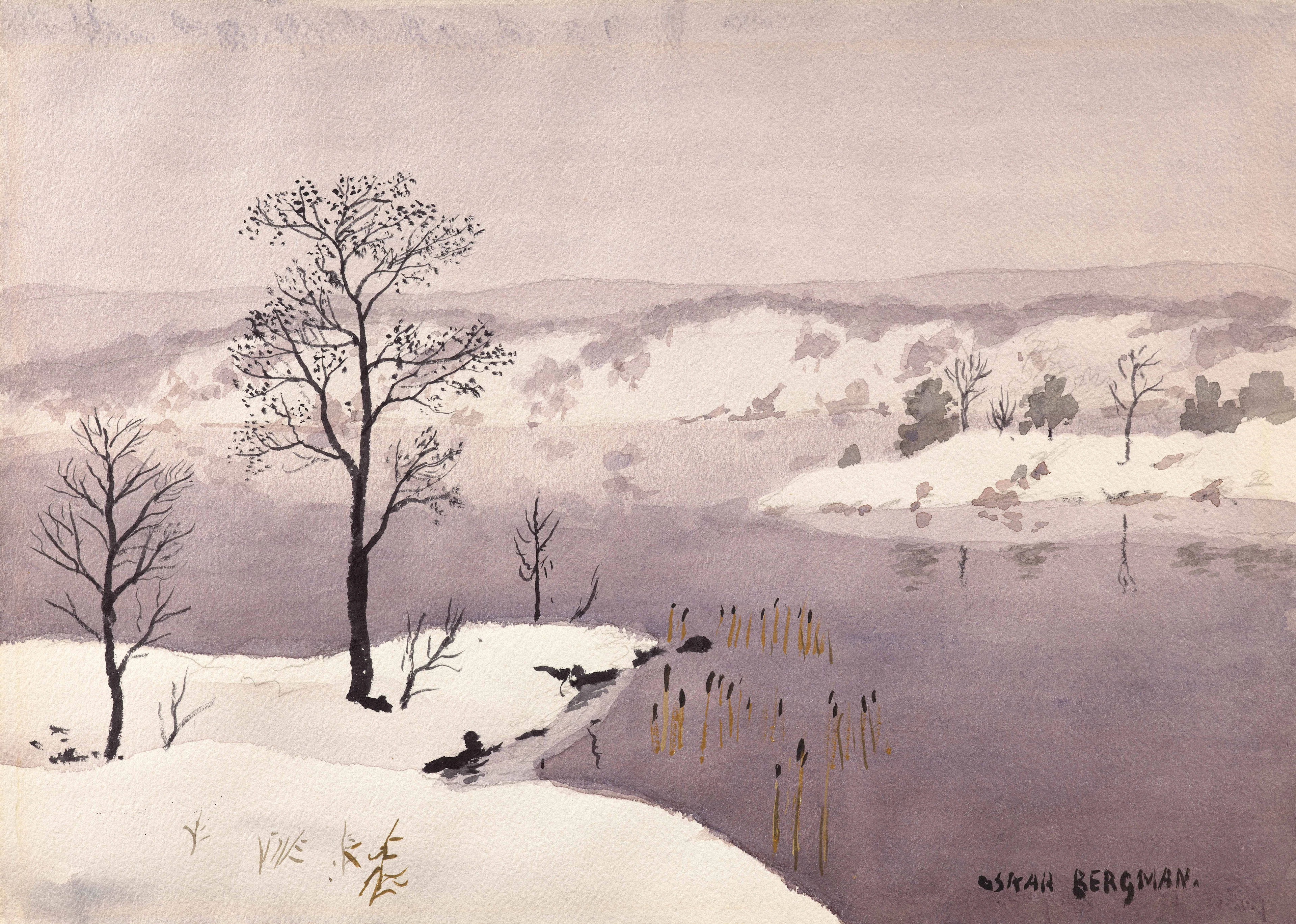 Paysage en hiver