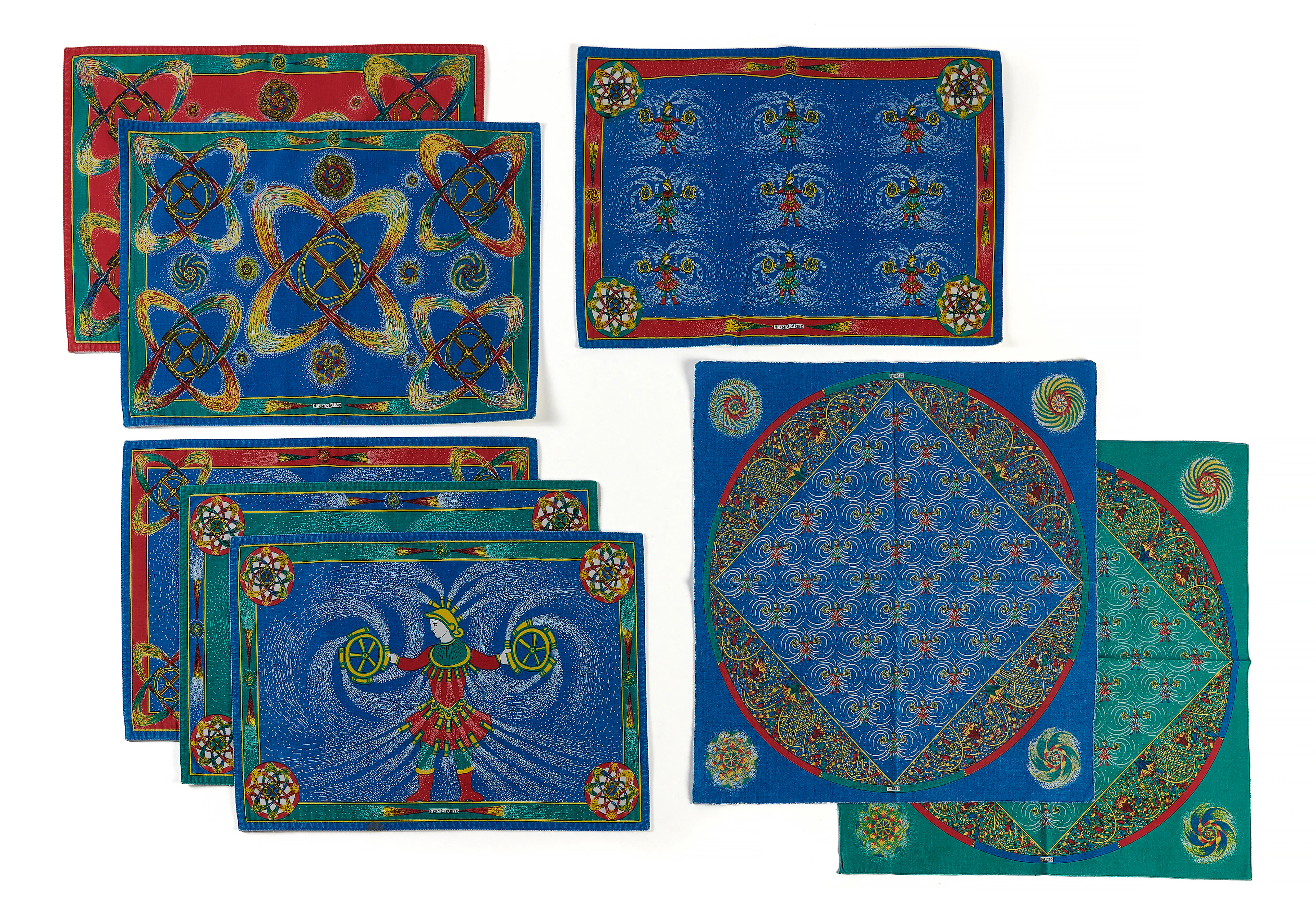 HERMÈS FEUX D'ARTIFICE Placemats and napkins