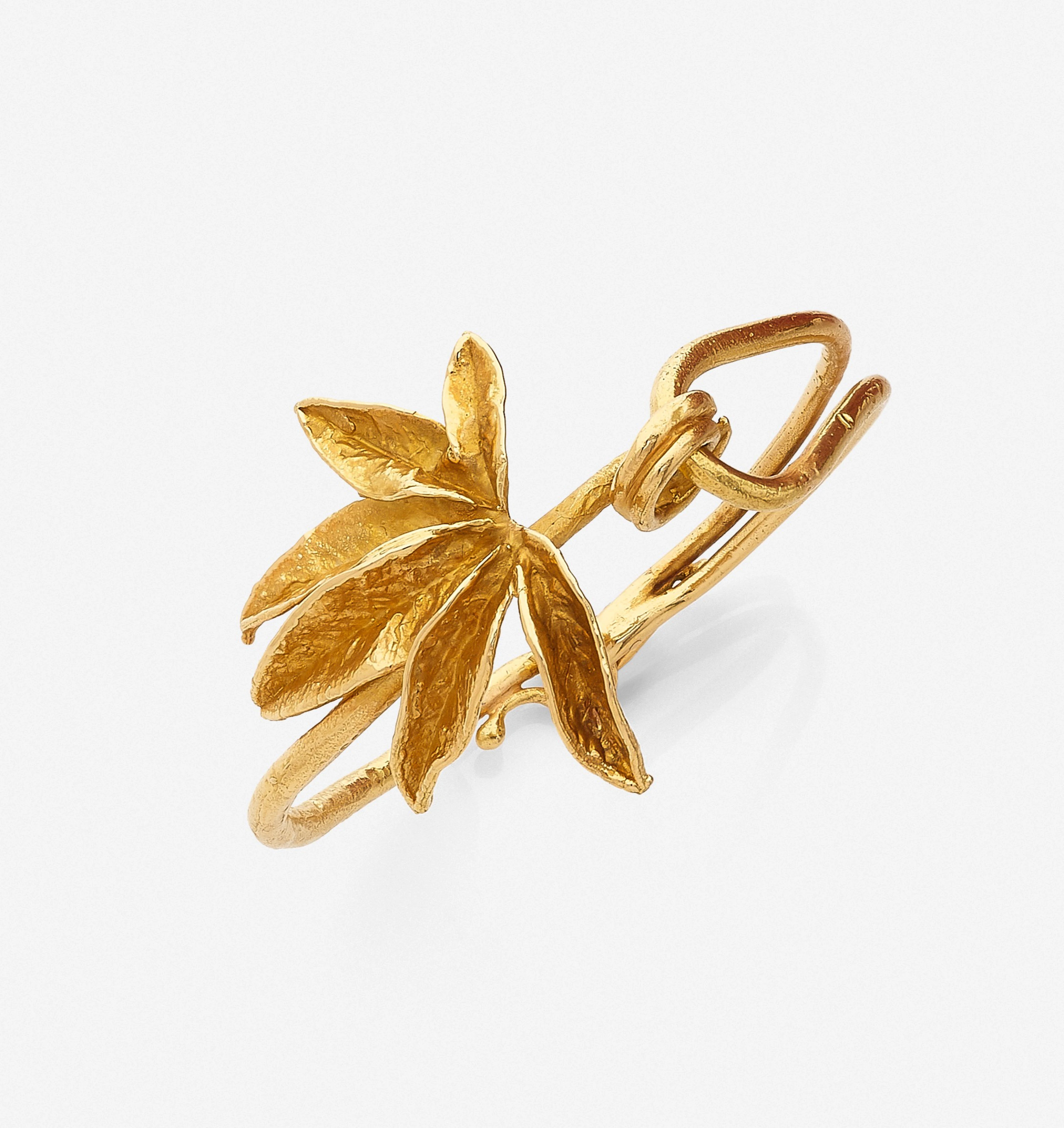 - Claude LALANNE (1925-2019) Bracelet "Passiflore"