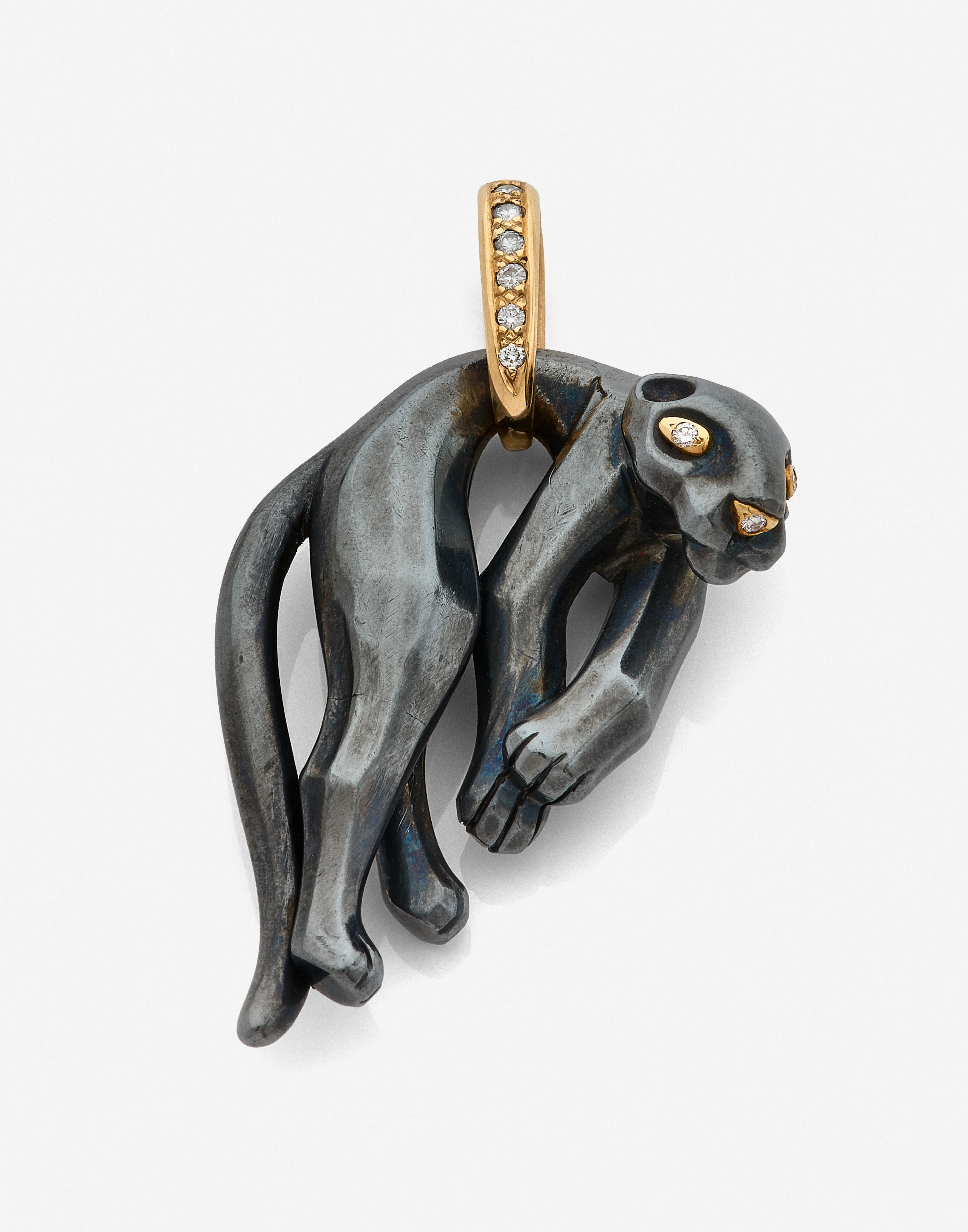 CARTIER Pendentif "Panthère Molle"