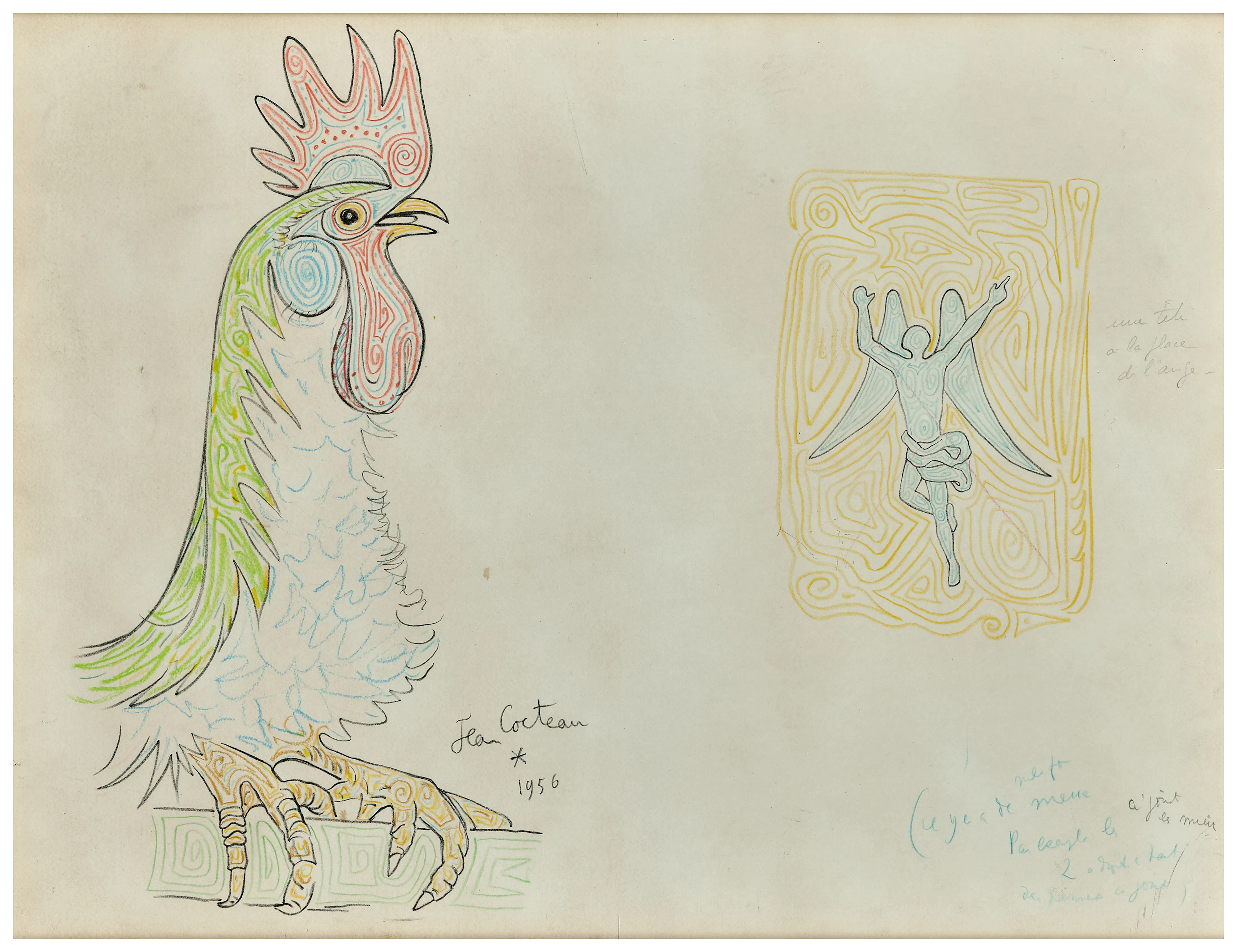 Le Coq de Pierre et Ange - 1956