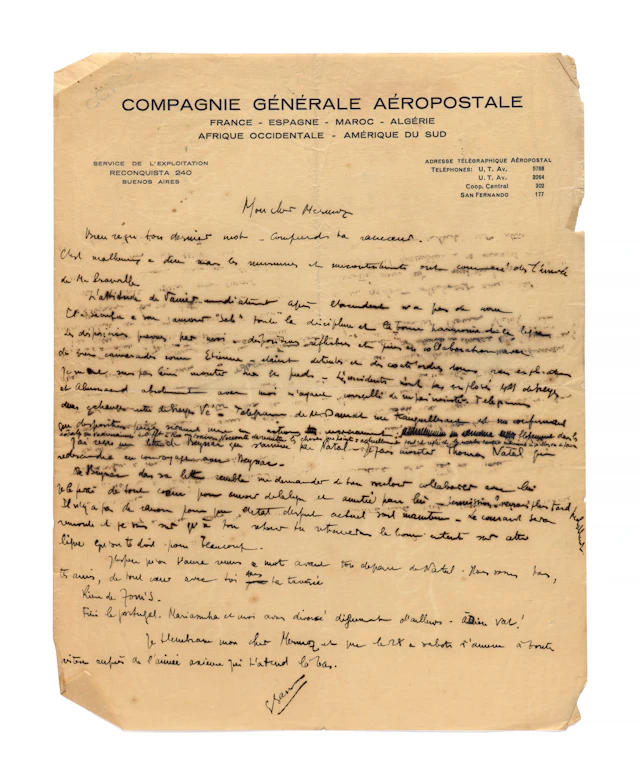 BARRIÈRE Émile (1902-1936) aviateur