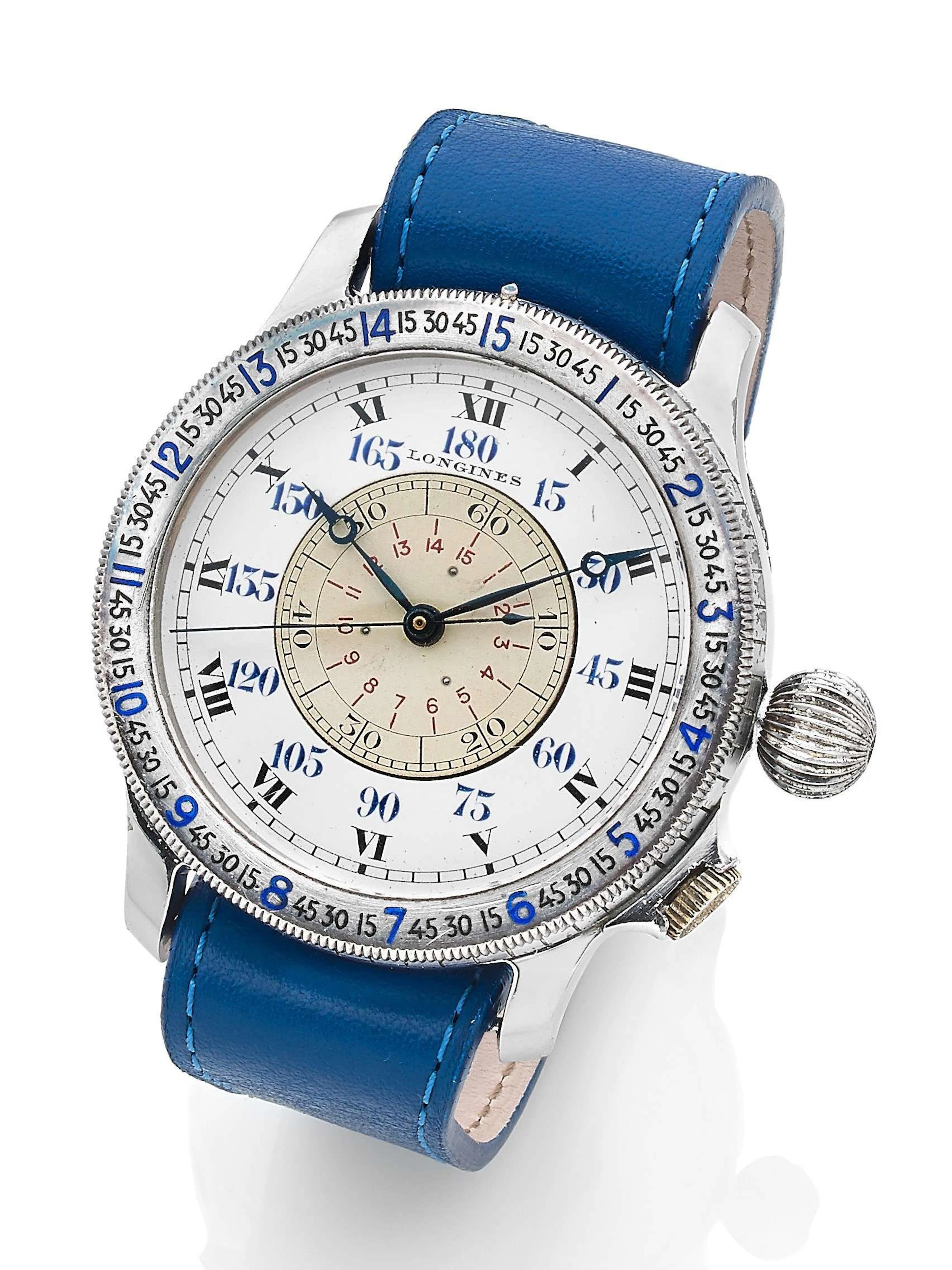 - LONGINES Lindbergh à Angle Horaire "Franco Vestrini"