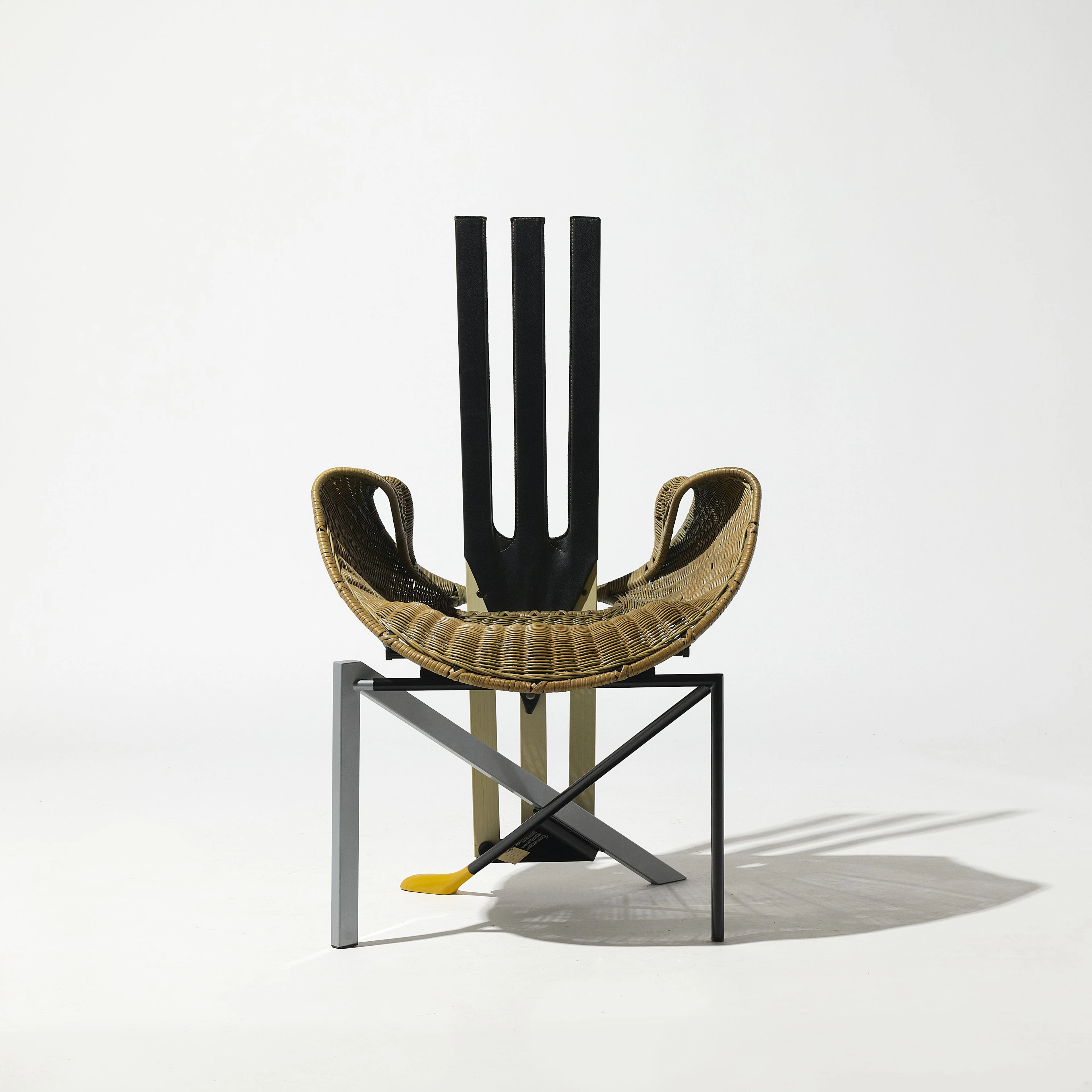 Paolo DEGANELLO Né en 1940 Chaise « Documenta » – 1987