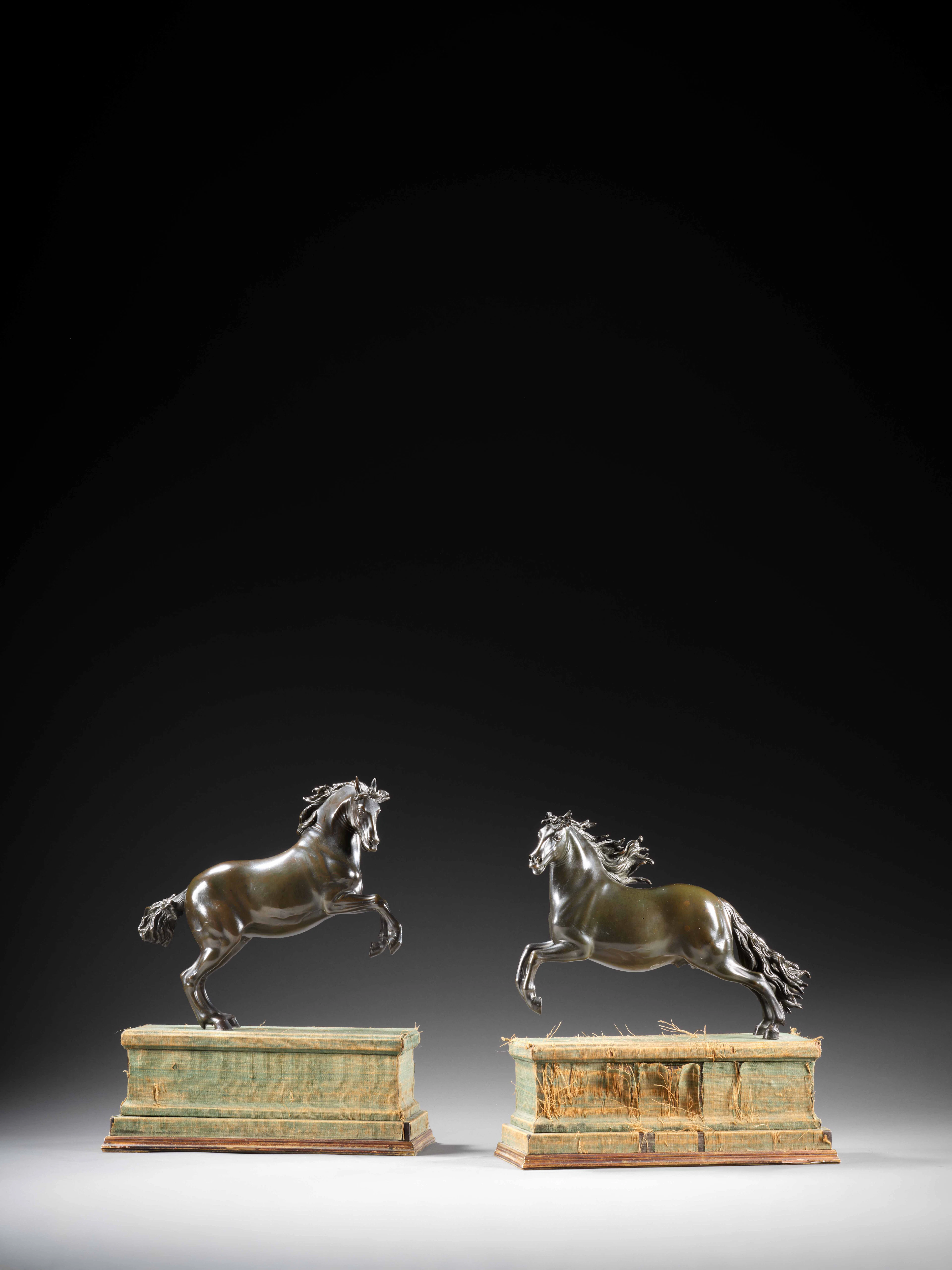 Attribué à Ferdinando TACCA Florence, 1619 – 1686 Cheval se cabrant