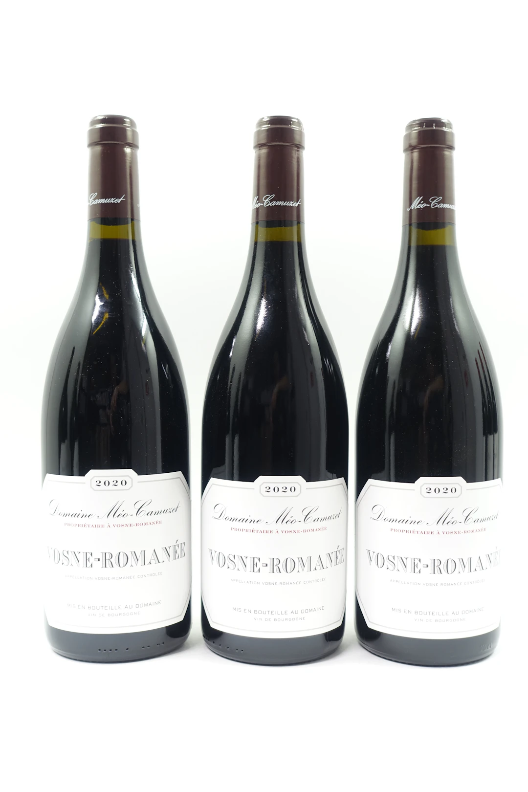 3 bts VOSNE ROMANEE 2020 Domaine Méo Camuzet
