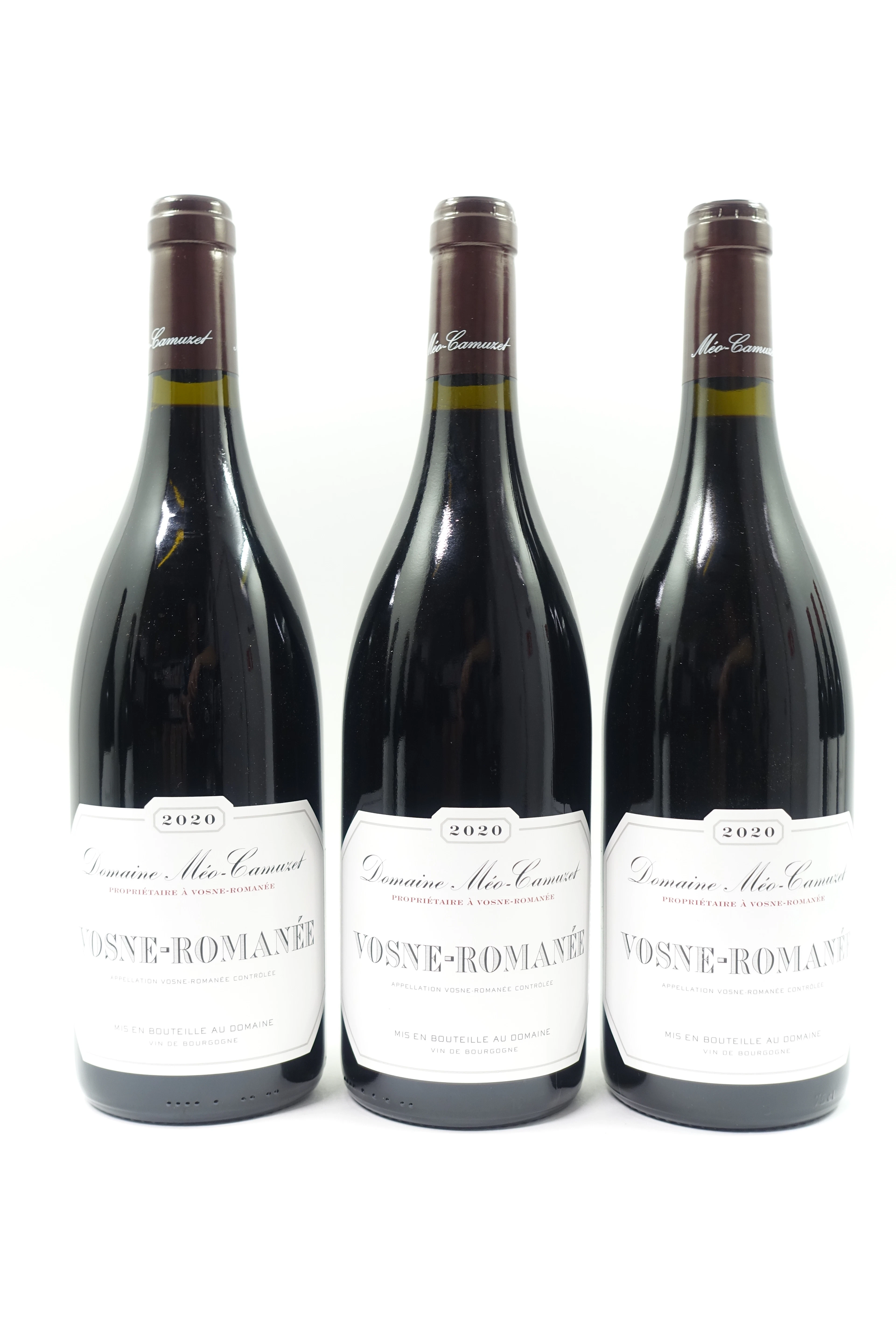 3 bts VOSNE ROMANEE 2020 Domaine Méo Camuzet