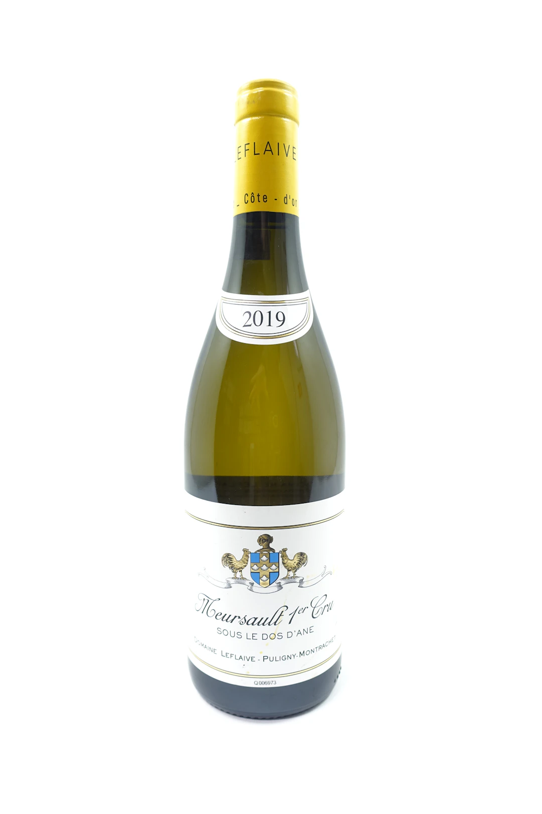 1 bt MEURSAULT 2019 1er Cru Sous le Dos d'Ane. Domaine Leflaive