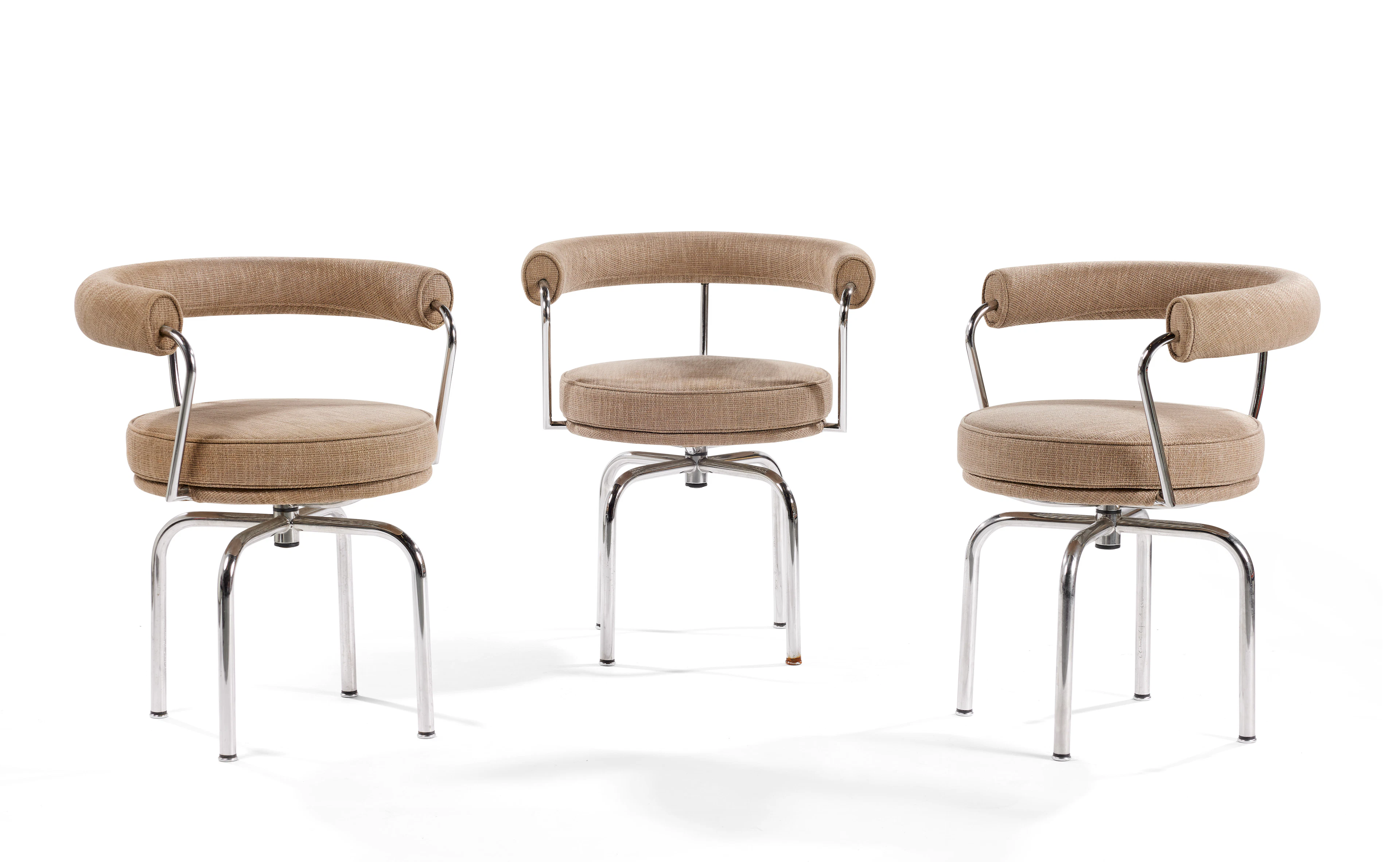Suite de trois fauteuil modèle B 302 - modèle créé en 1928