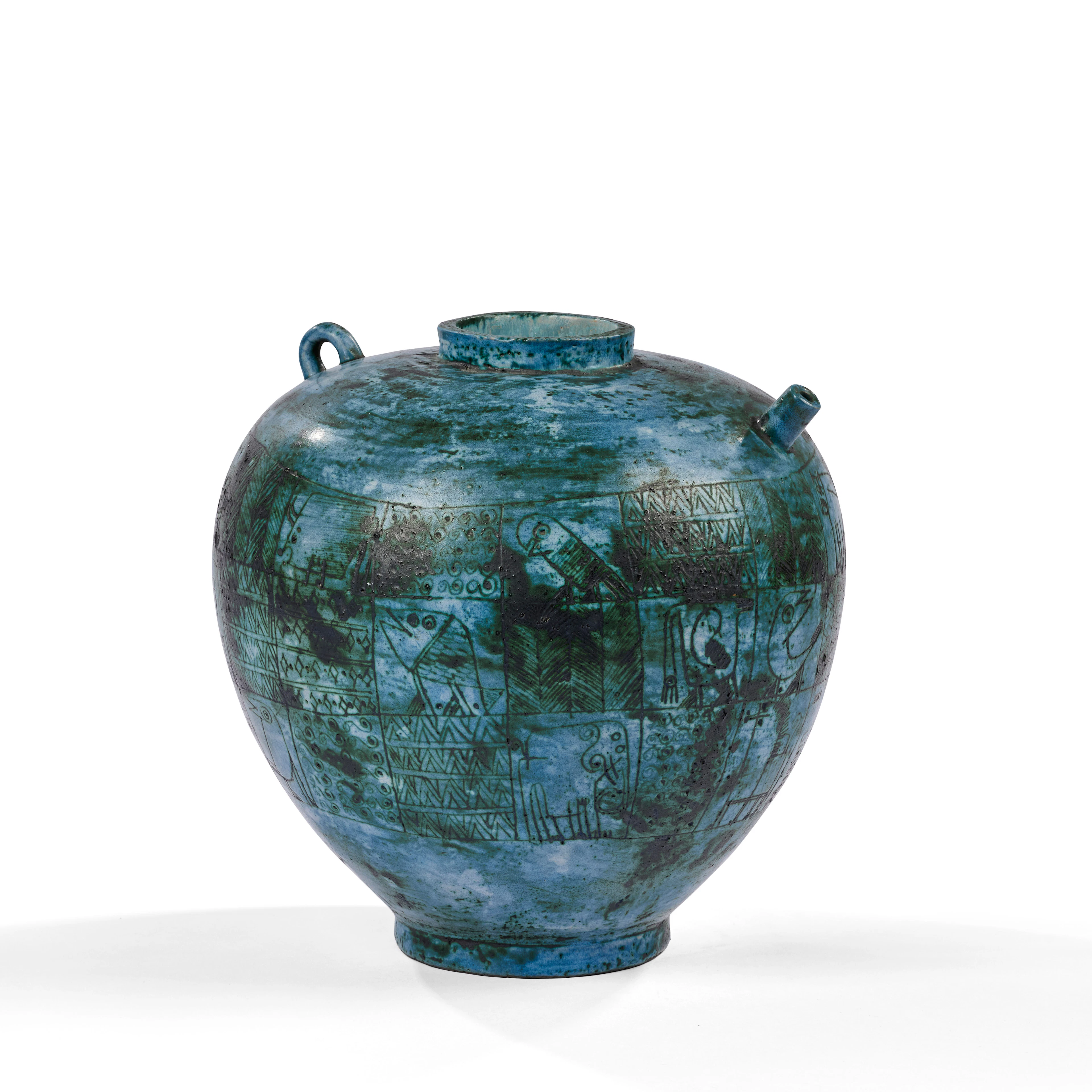 Jacques BLIN (Français - 1920-1995) Vase - circa 1960/70