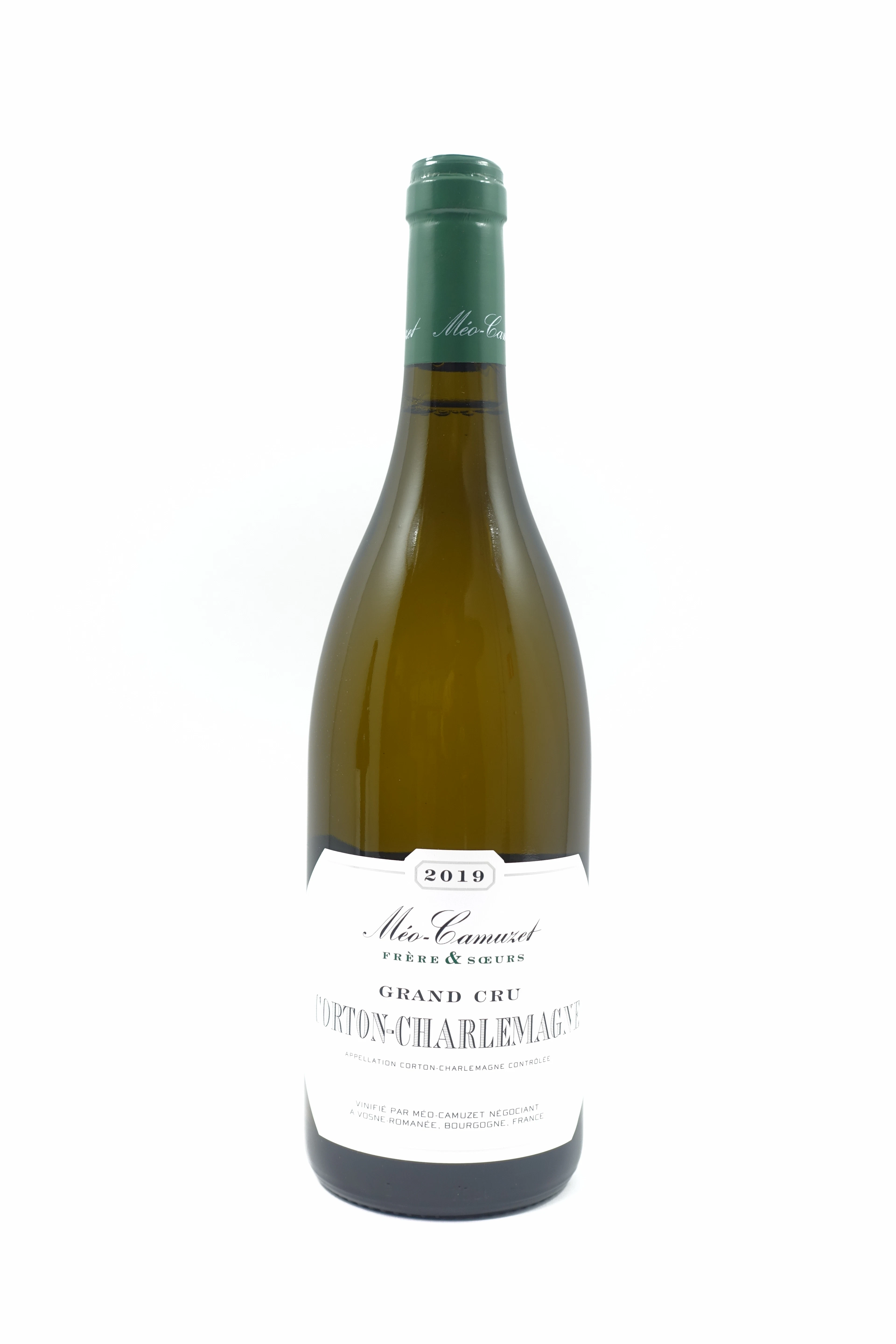 1 bt CORTON CHARLEMAGNE 2019 Grand Cru. Méo Camuzet Frère & Sœurs