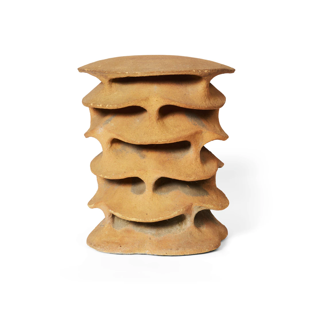 Guy BAREFF Né en 1942 Lampe "Pagode" - circa 1975
