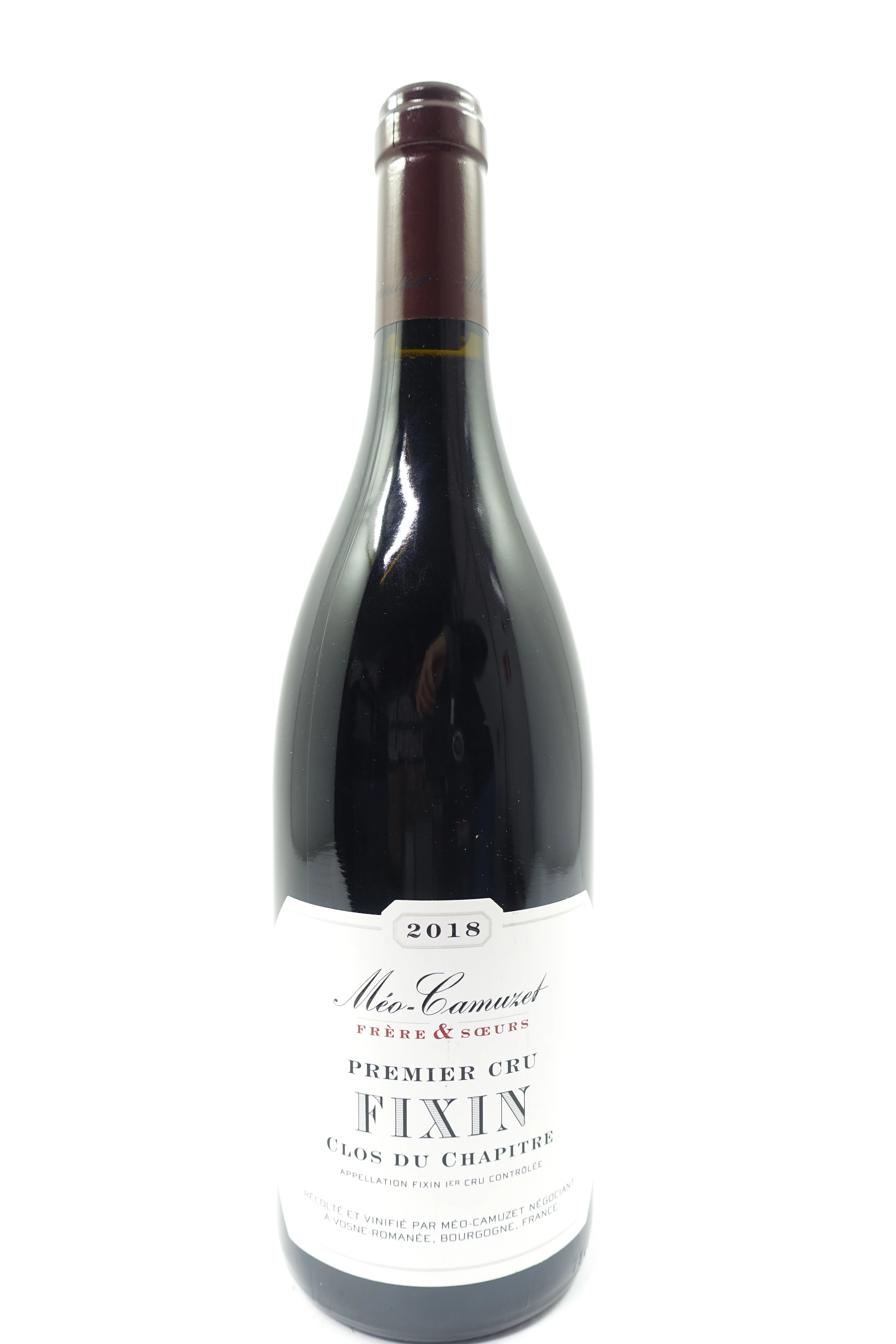 1 bt FIXIN 2018 1er Cru Clos du Chapitre. Méo Camuzet Frère & Sœurs