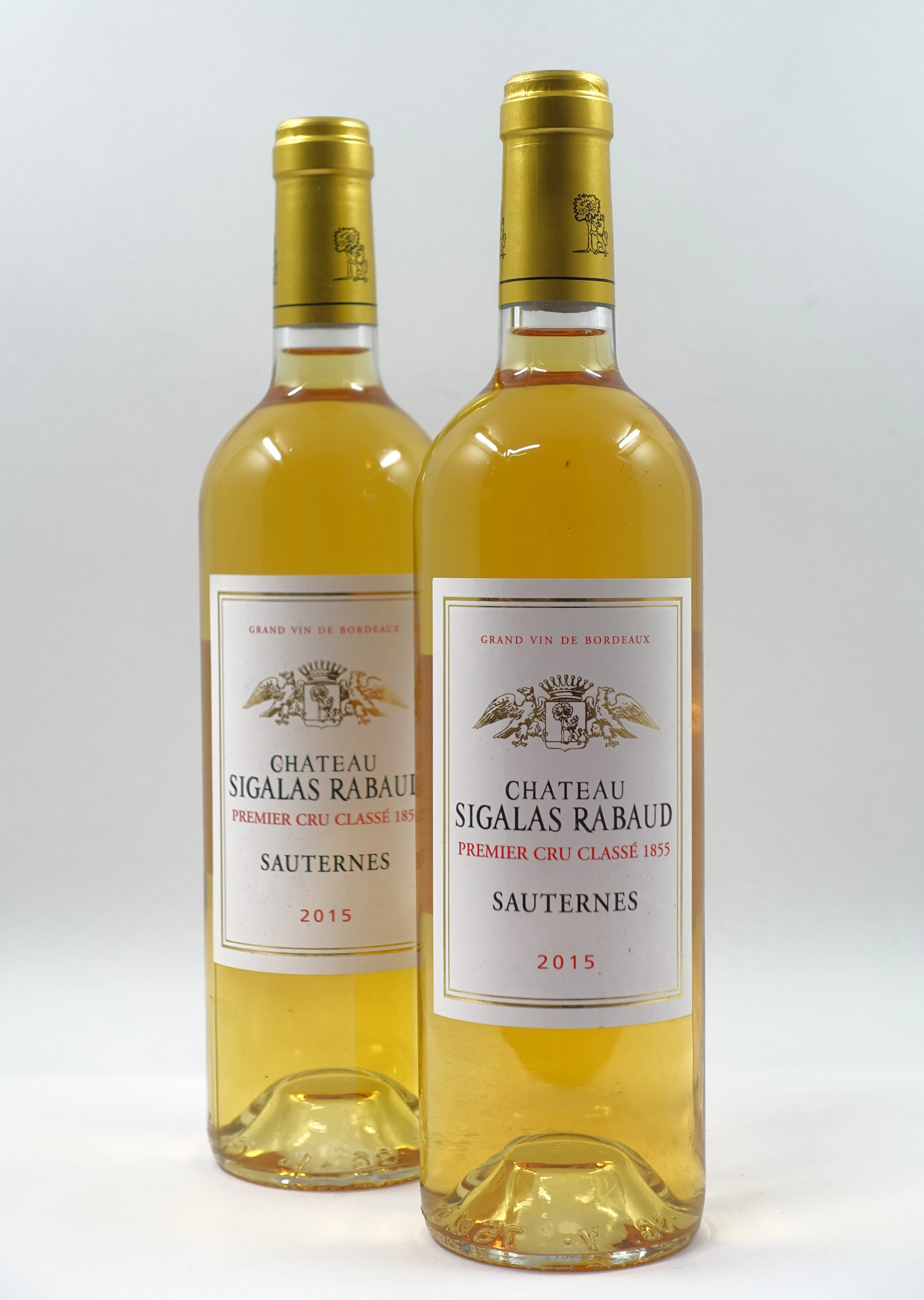 6 bts CH SIGALAS RABAUD 2015 1er cru Sauternes