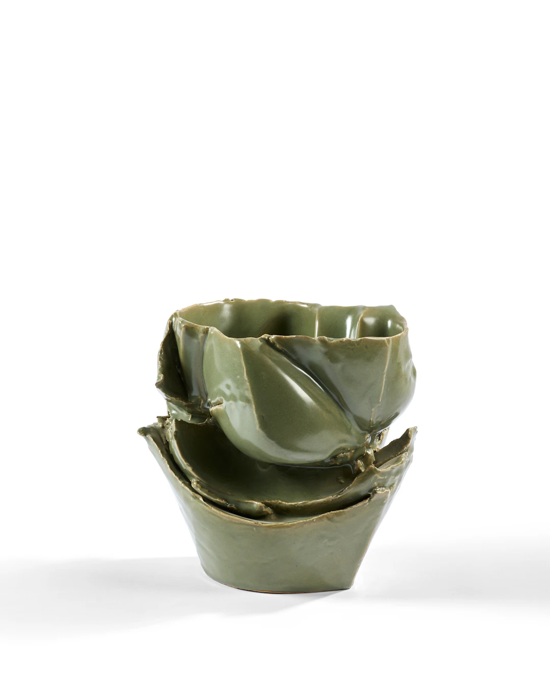 Jean-François FOUILHOUX (Français -Né en 1947) Vase cariatide - 2005