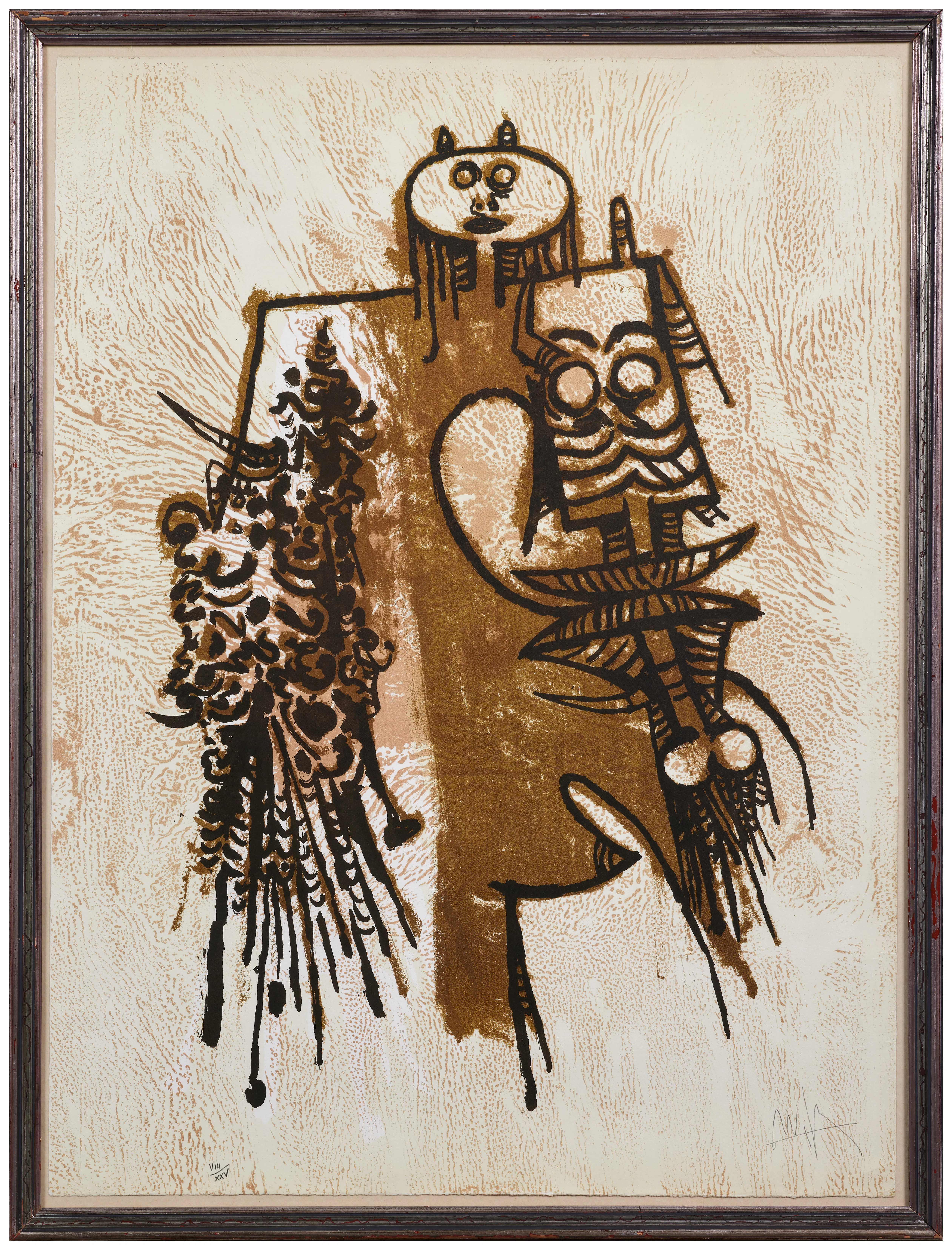 Wifredo LAM 1902 - 1982 Sans titre - 1974
