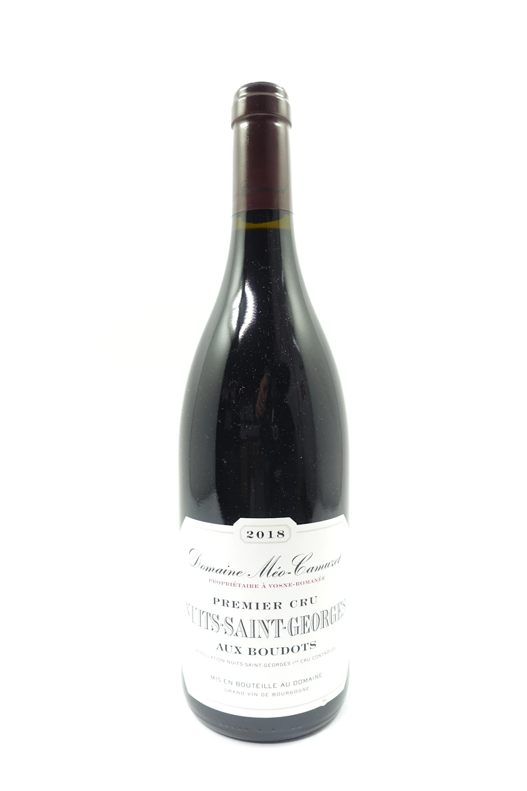 1 bt NUITS SAINT GEORGES 2018 1er Cru Aux Boudots. Domaine Méo Camuzet