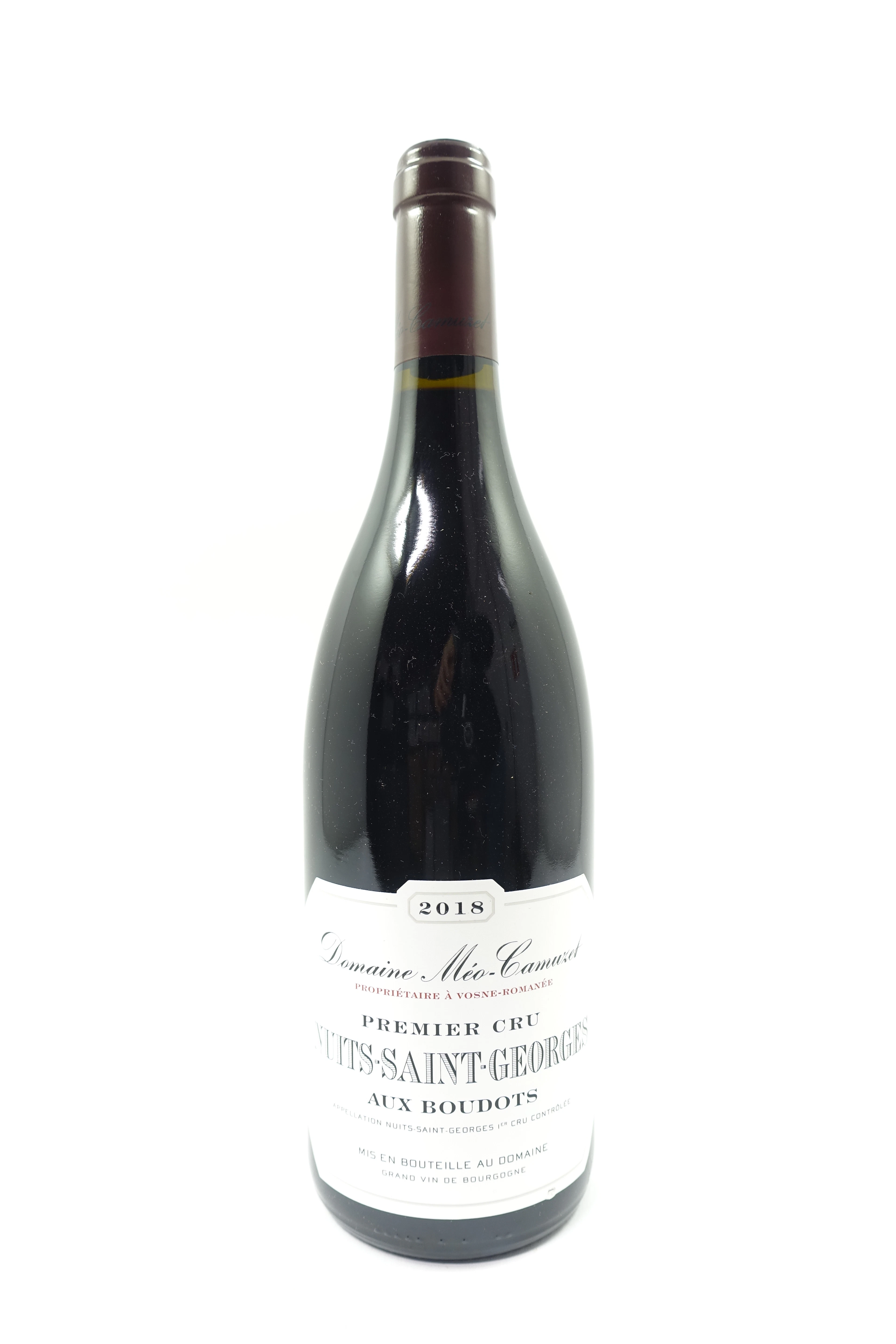 1 bt NUITS SAINT GEORGES 2018 1er Cru Aux Boudots. Domaine Méo Camuzet