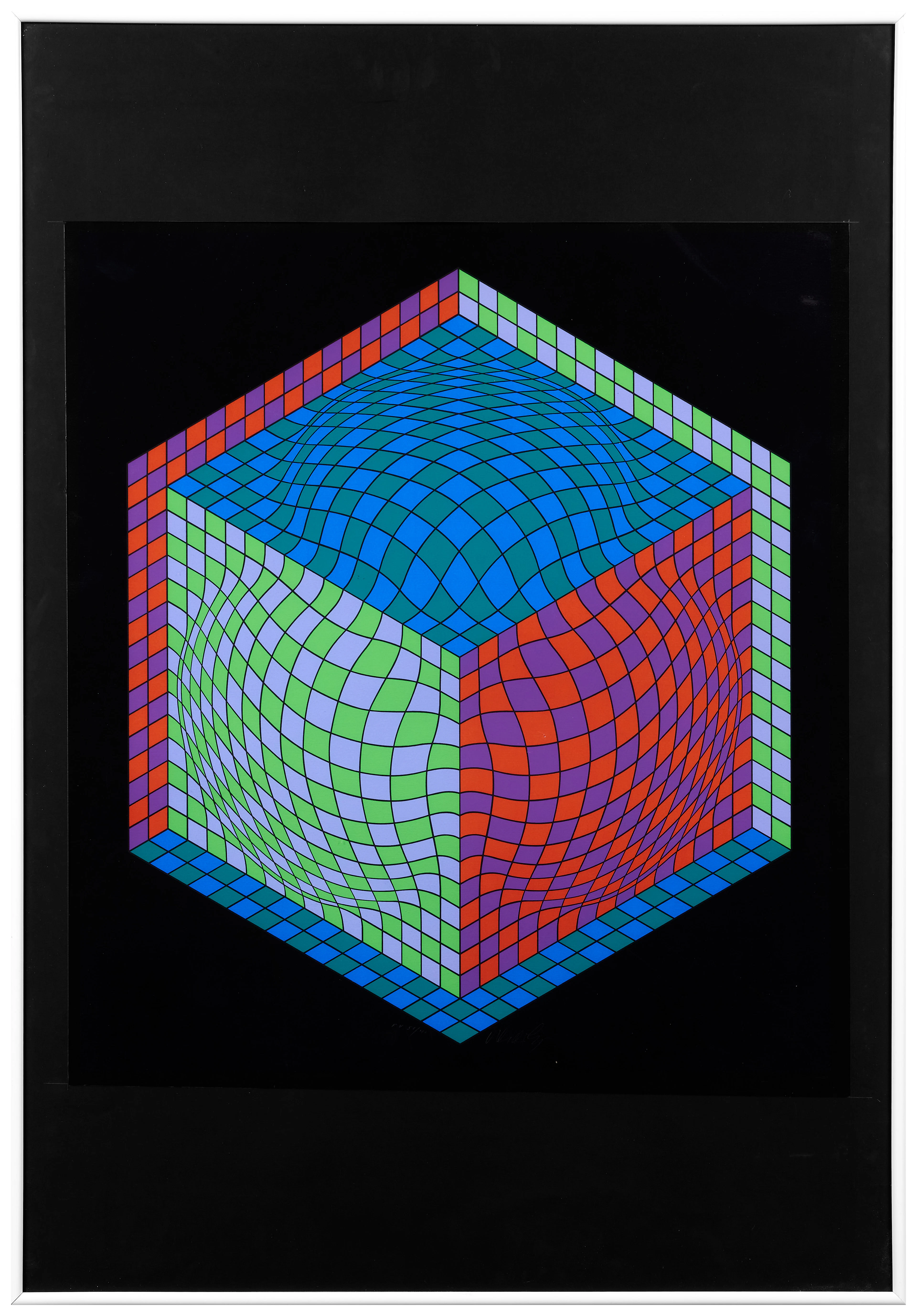 Victor VASARELY 1906 - 1997 Dagg 2 - 1981