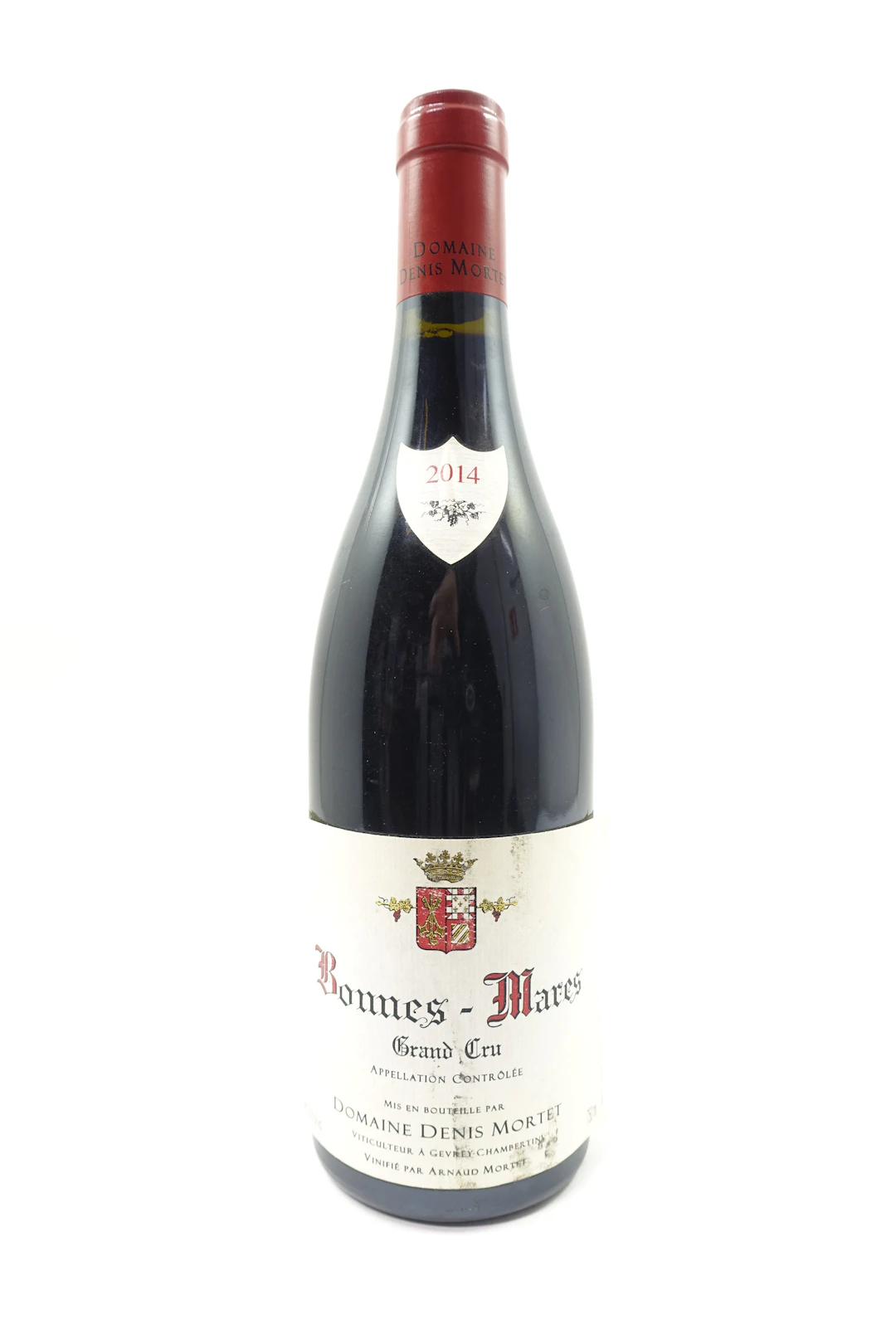 1 bt BONNES MARES 2014 Grand Cru. Domaine Denis Mortet