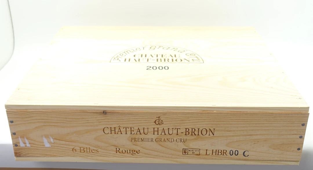 6 bts CH HAUT BRION 2000 1er GC Pessac Léognan