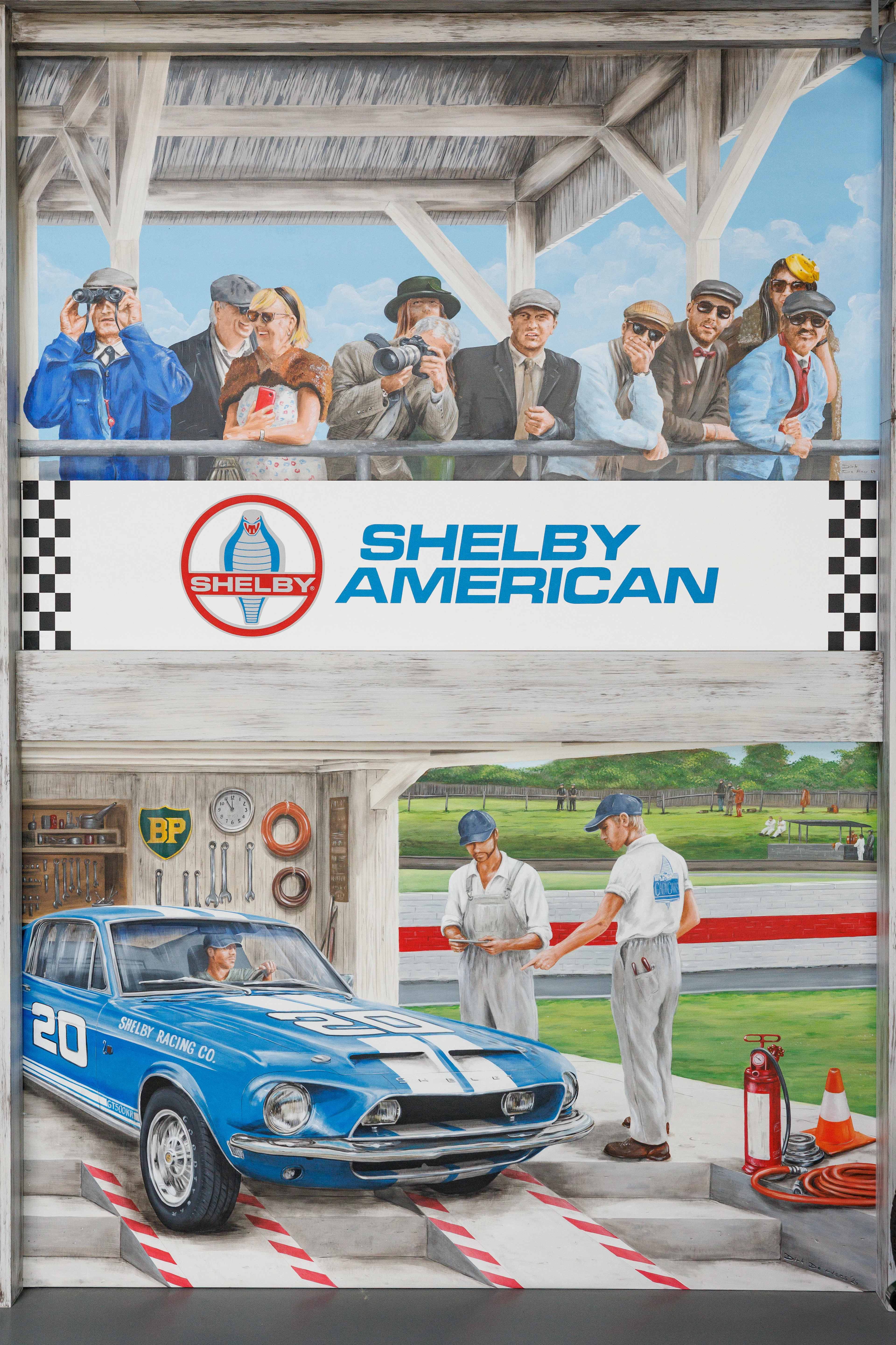 Dirk De Haes, Shelby at Goodwood, 2024 No reserve