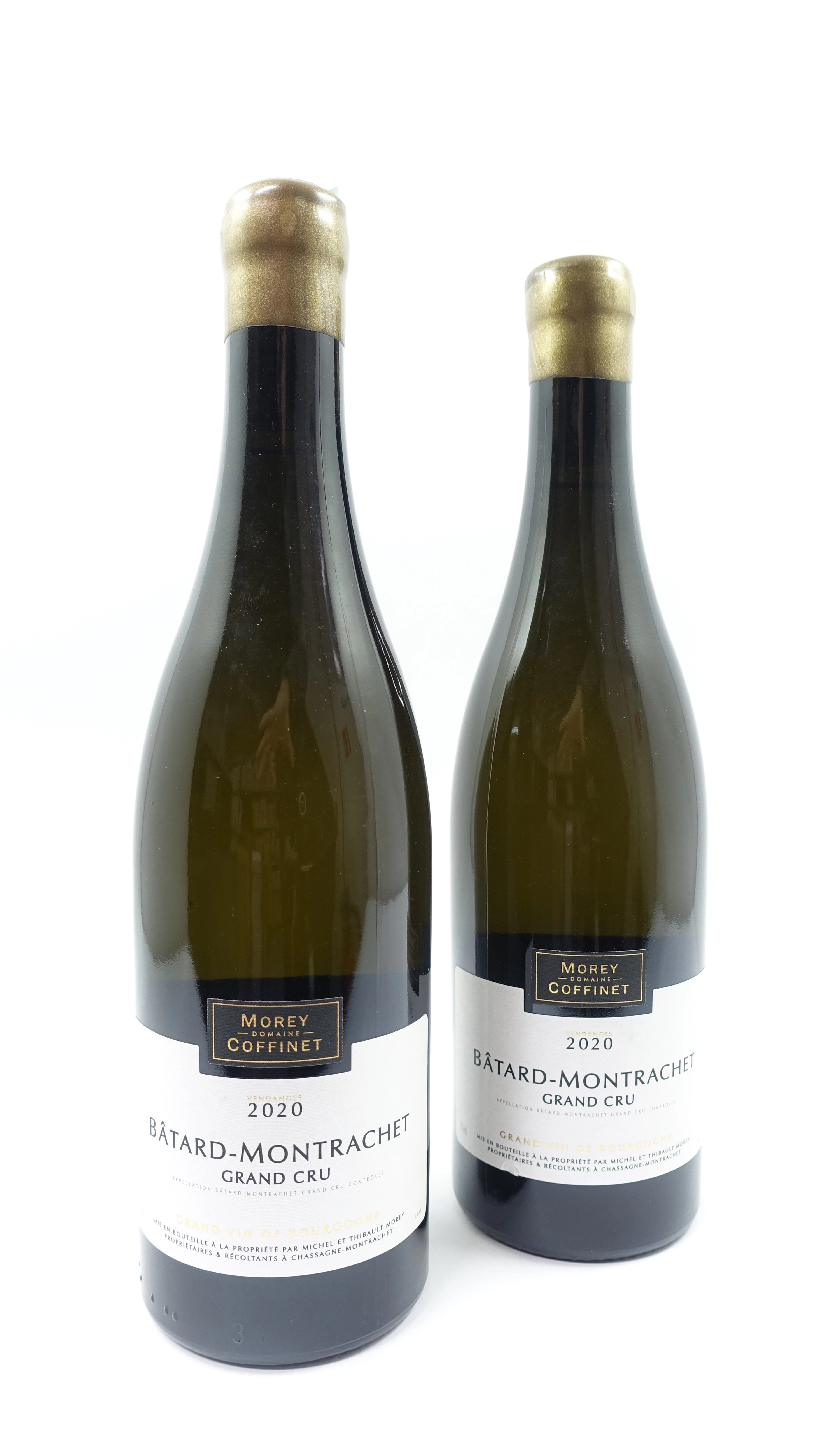 2 bts BATARD MONTRACHET 2020 Grand Cru. Domaine Morey Coffinet