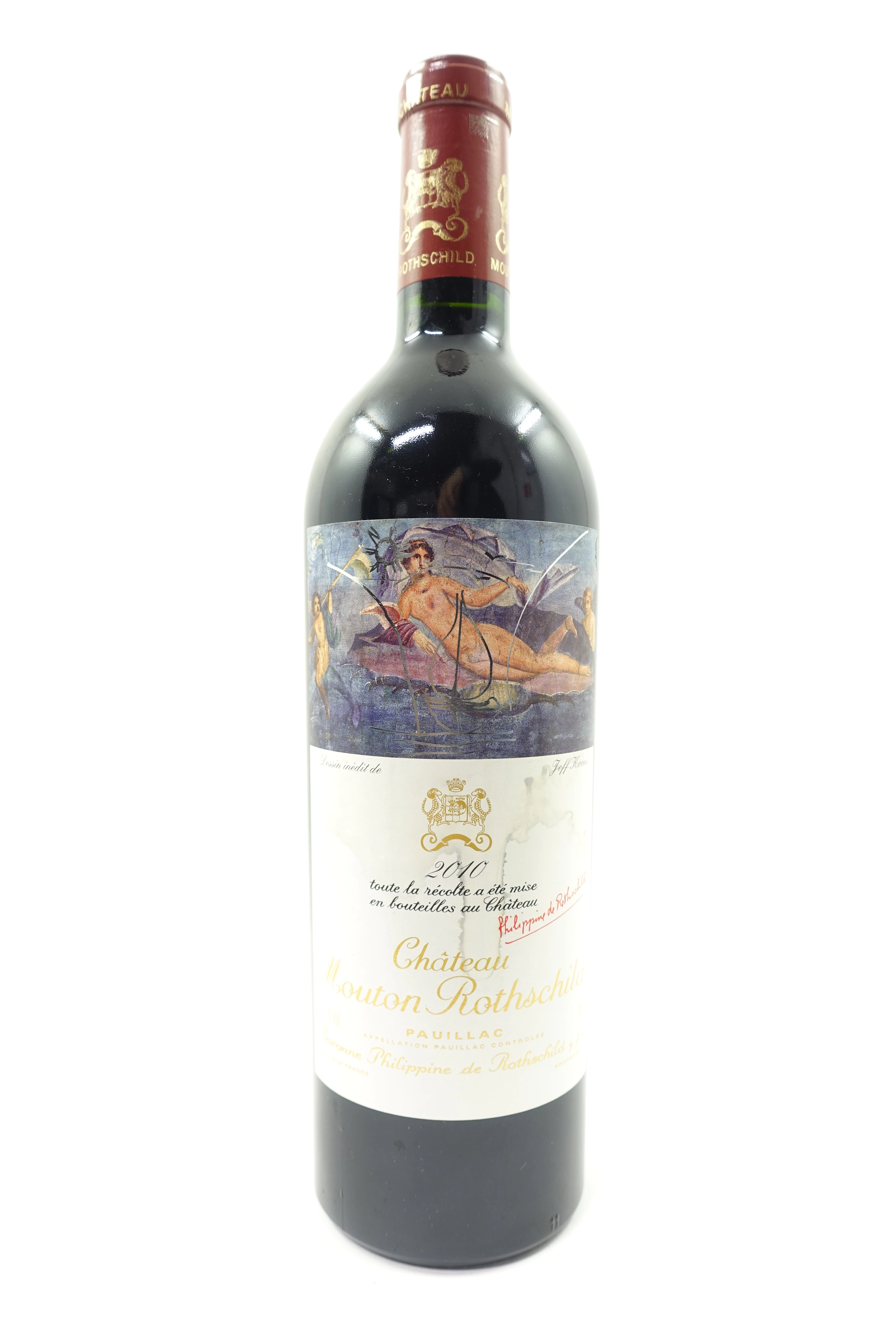 1 bt CH MOUTON ROTHSCHILD 2010 1er GC Pauillac