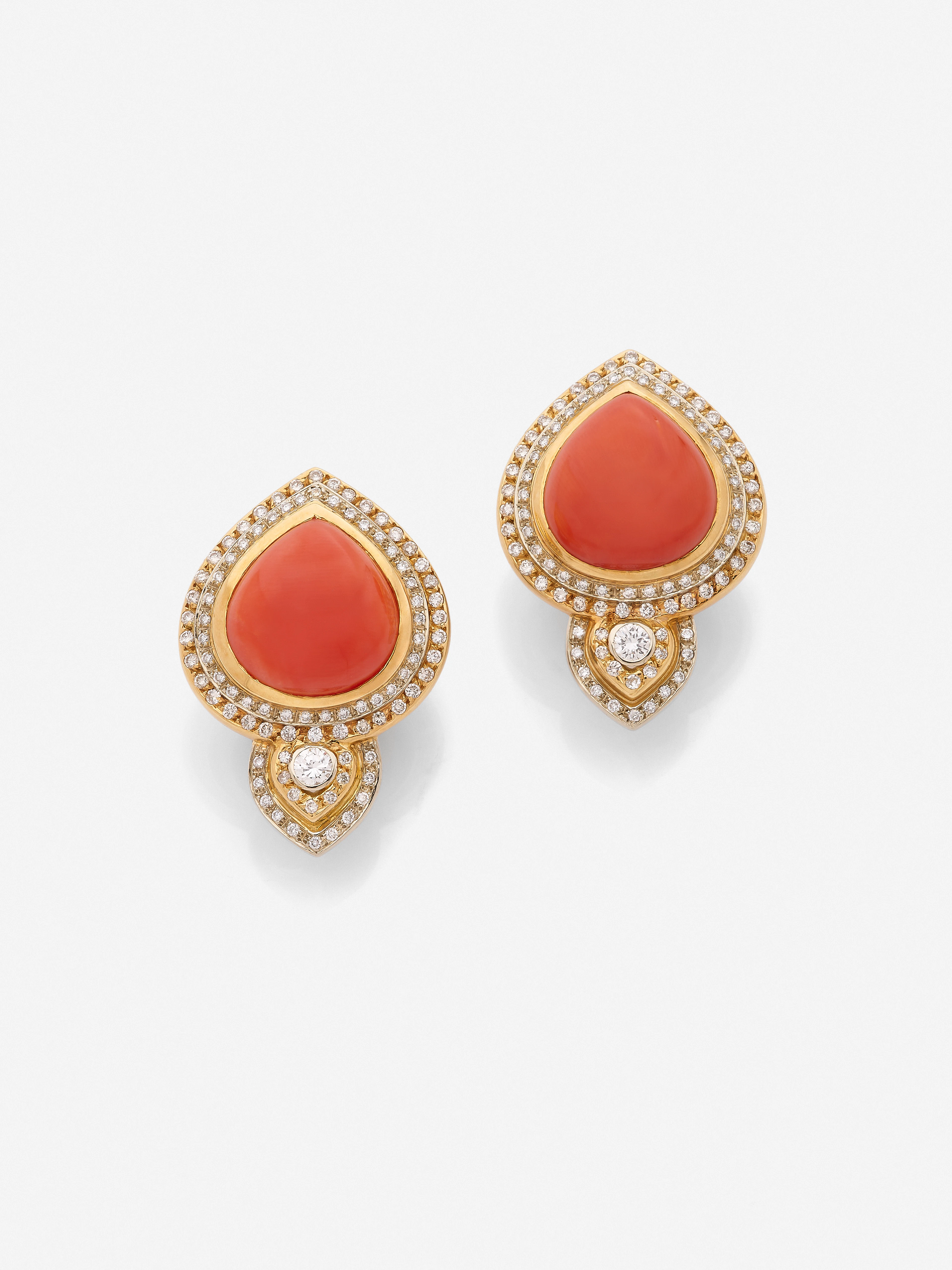 REPOSSI Paire de clips d'oreilles