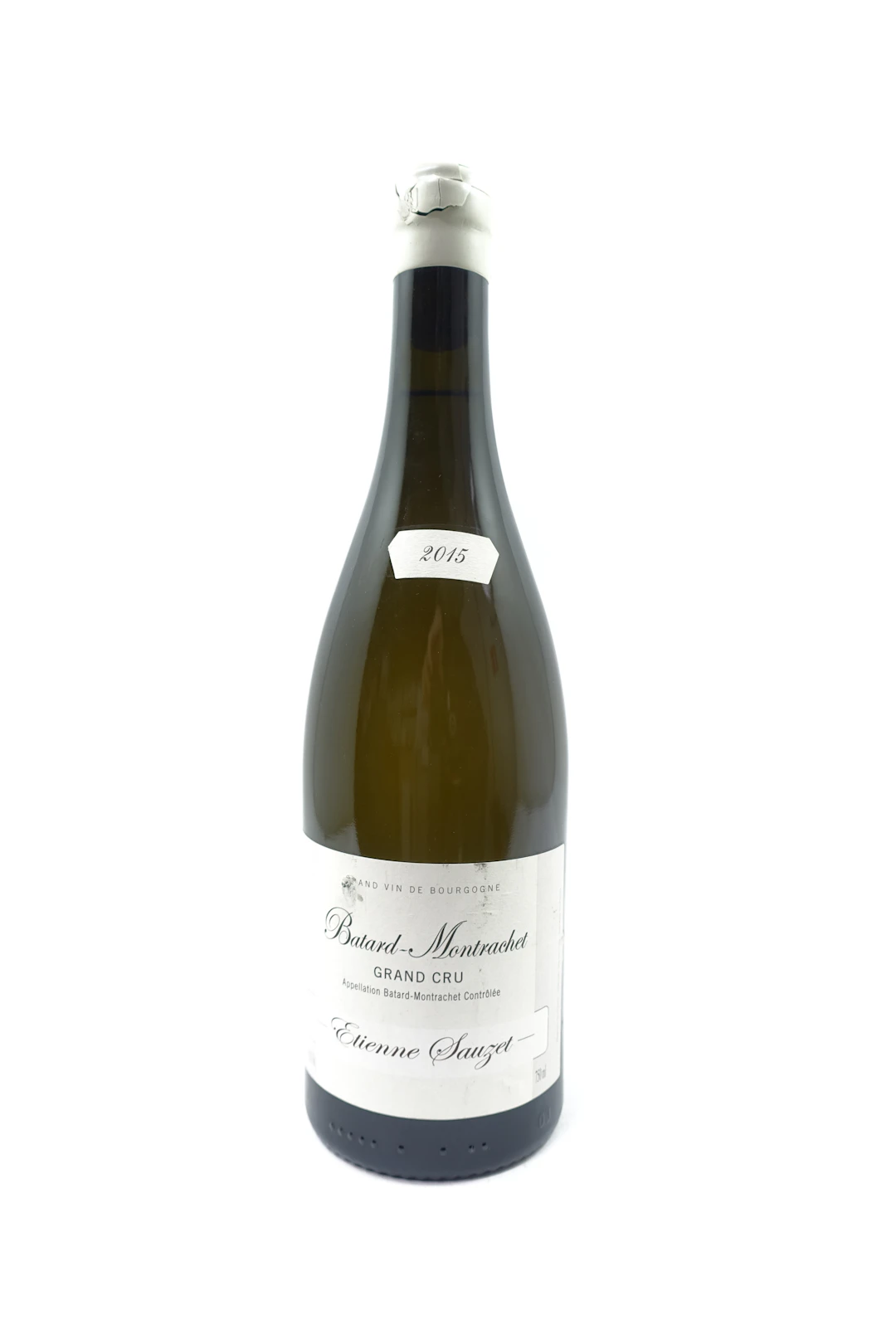 1 bt BATARD MONTRACHET 2015 Grand Cru. Etienne Sauzet