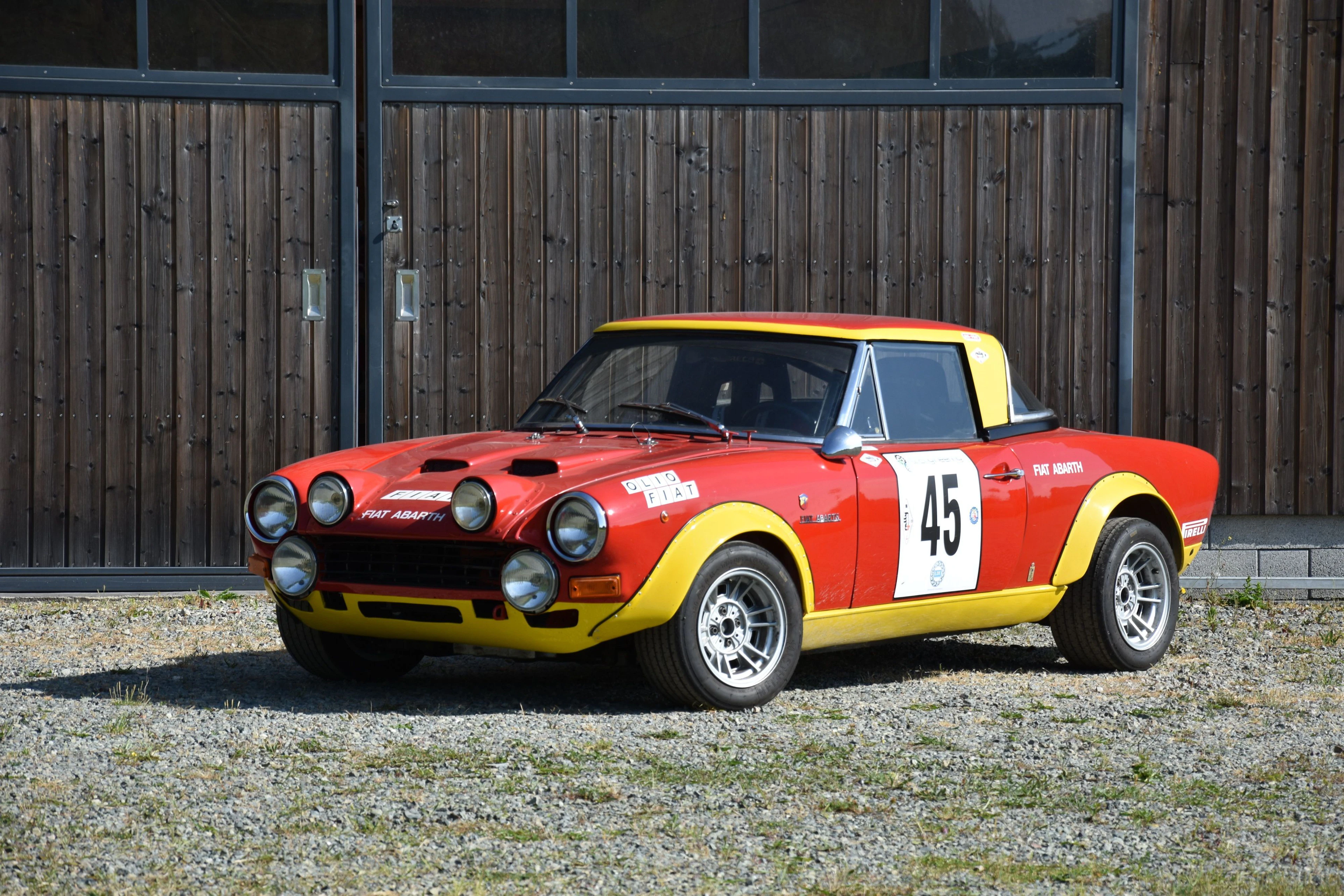 1973 Fiat 124 Abarth Rally Gr. IV No reserve