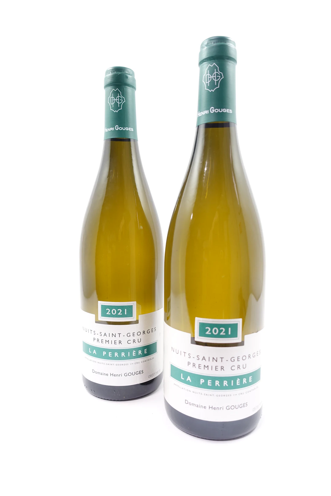 2 bts NUITS SAINT GEORGES 2021 (blanc) 1er Cru La Perrière. Domaine