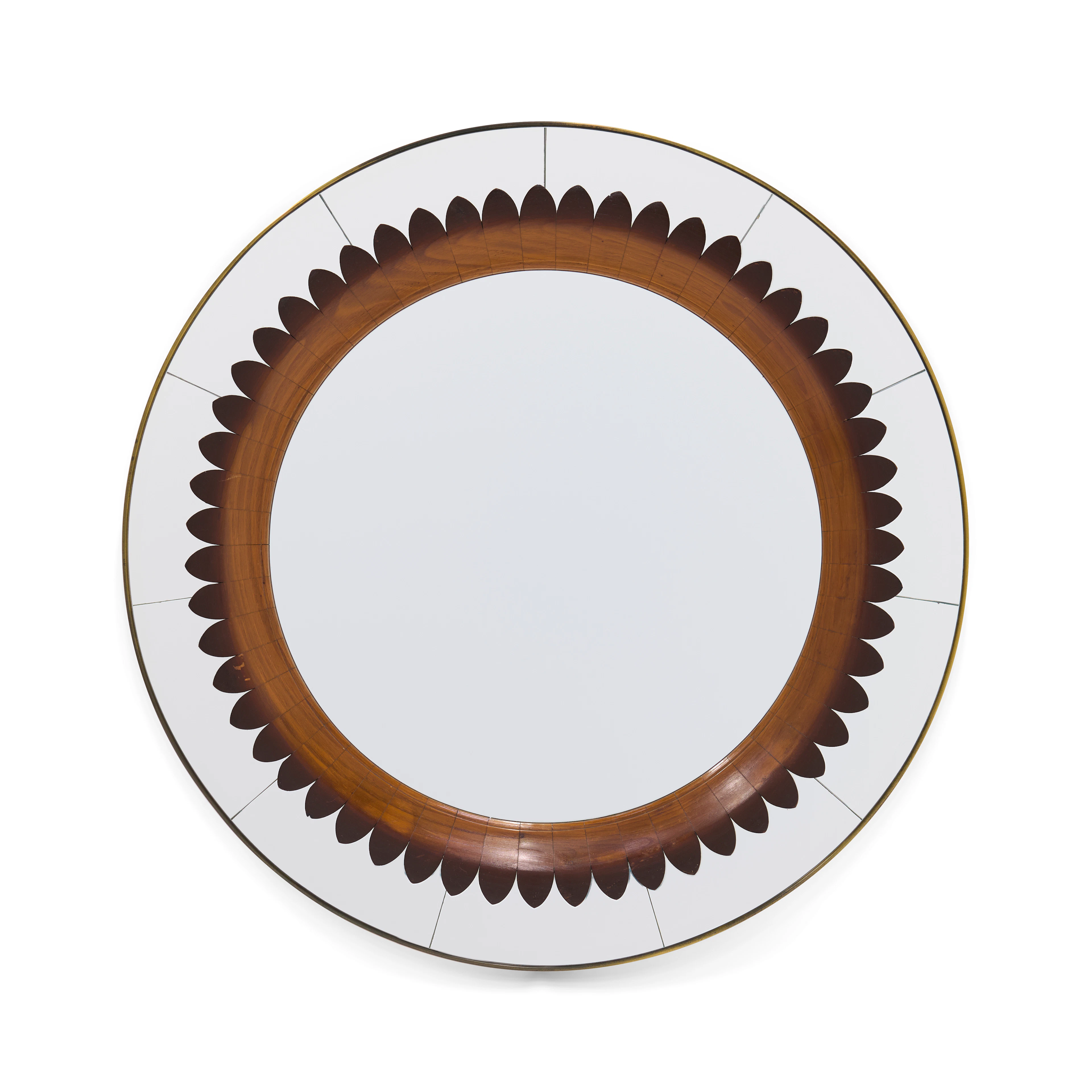 Fratelli MARELLI XXe Miroir à parecloses - circa 1950