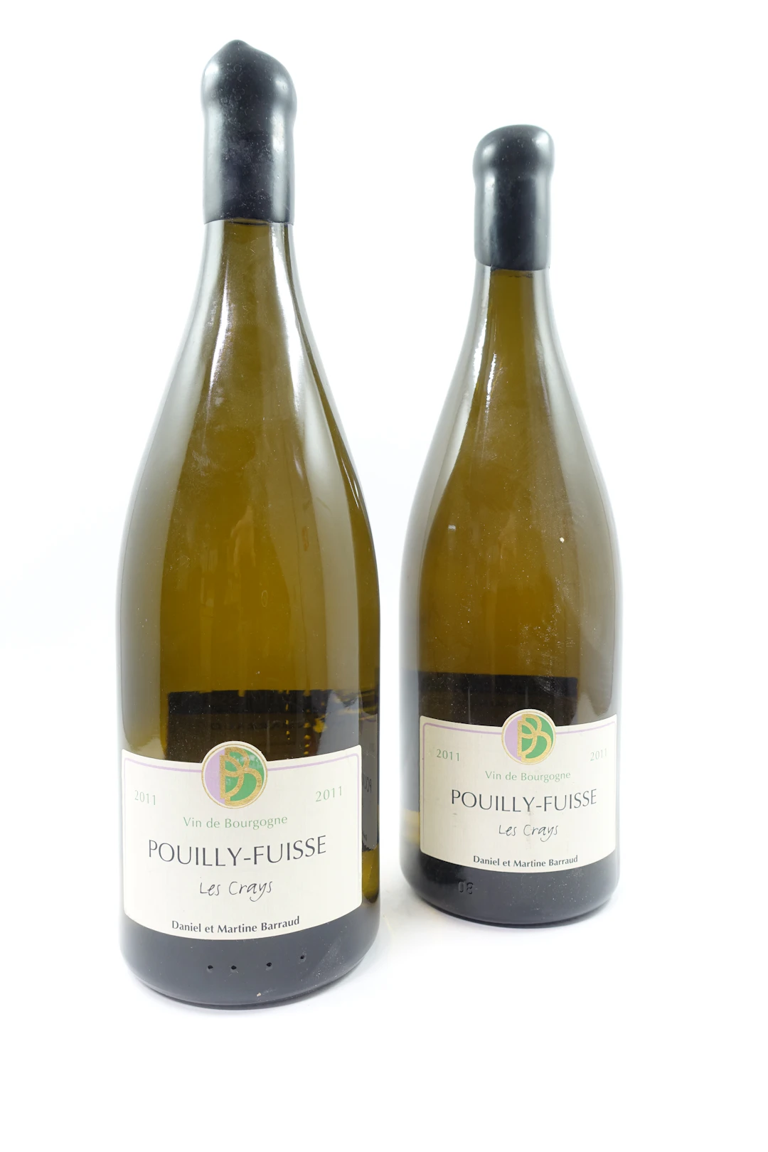 2 mags POUILLY FUISSE 2011 Les Crays. Daniel & Martine Barraud