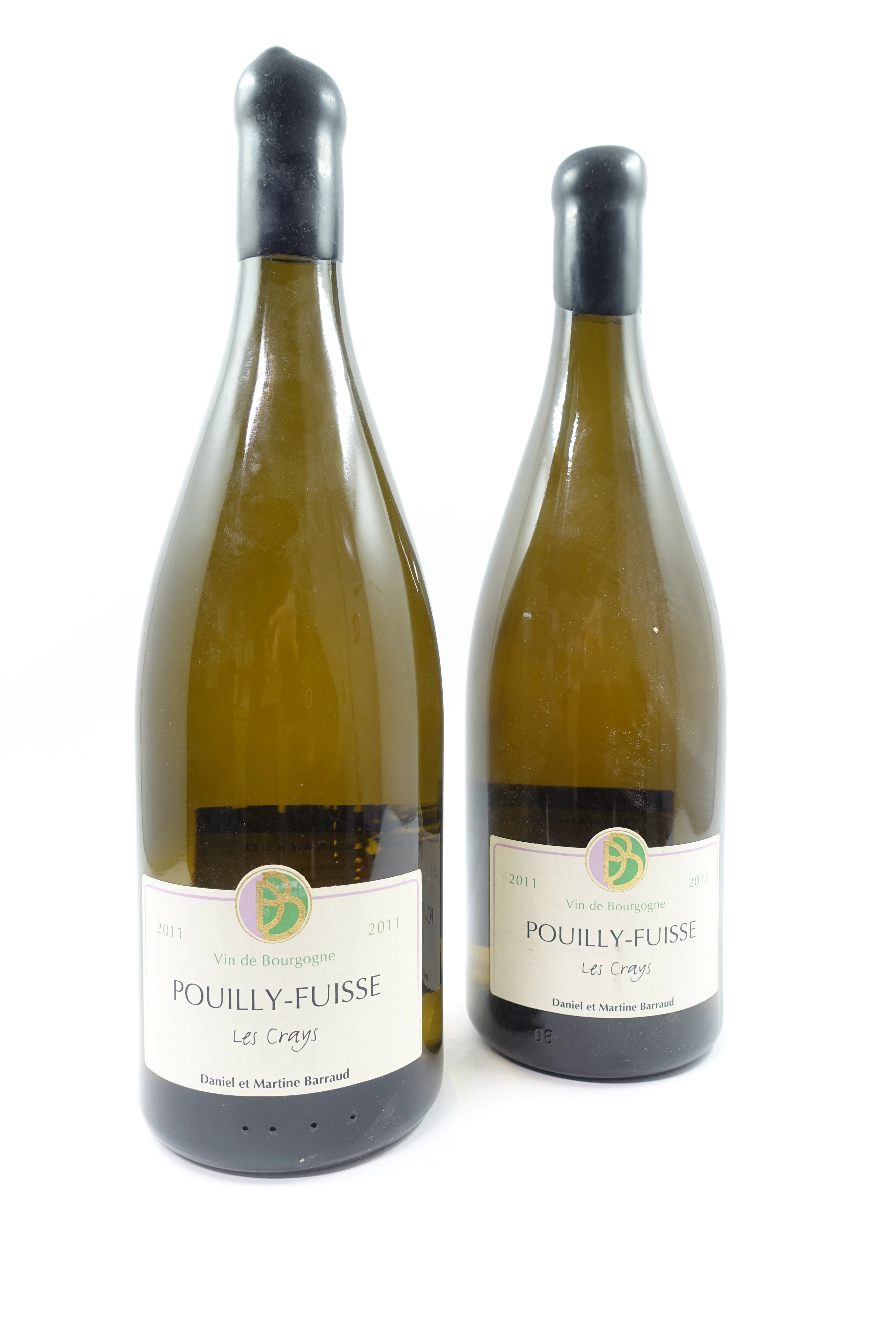 2 mags POUILLY FUISSE 2011 Les Crays. Daniel & Martine Barraud